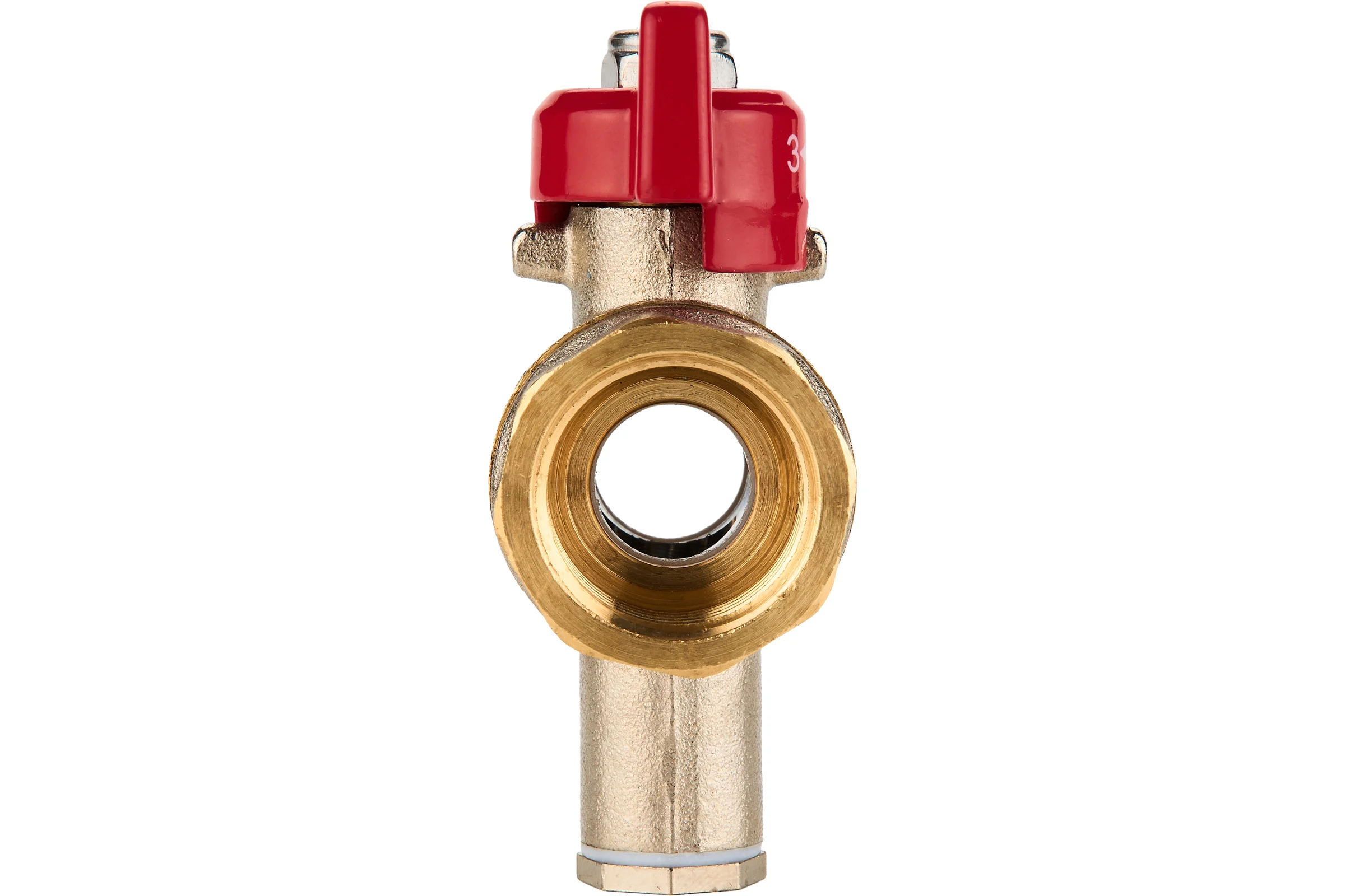 Шаровый кран SANEXT ГОСТ, PN40, для термодатчика Ду 15, ВР 1/2" 5905