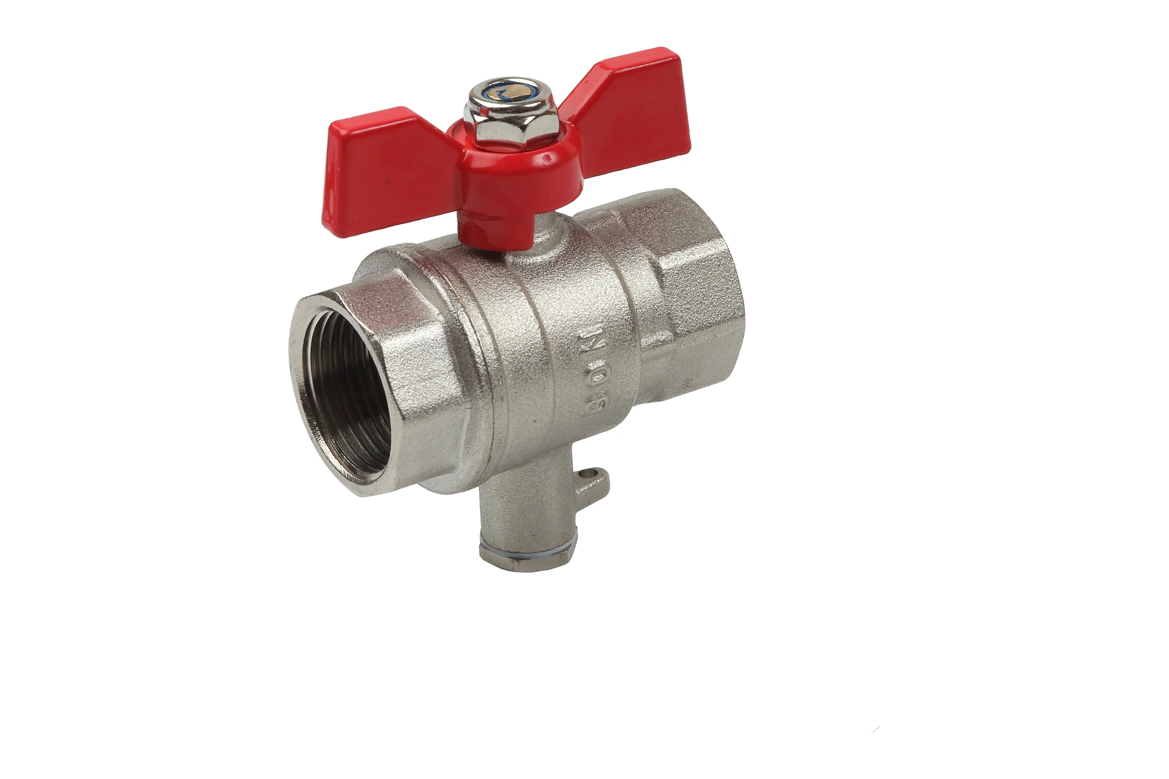 Шаровый кран SANEXT ГОСТ, PN40, для термодатчика Ду 25, ВР 1" 5907