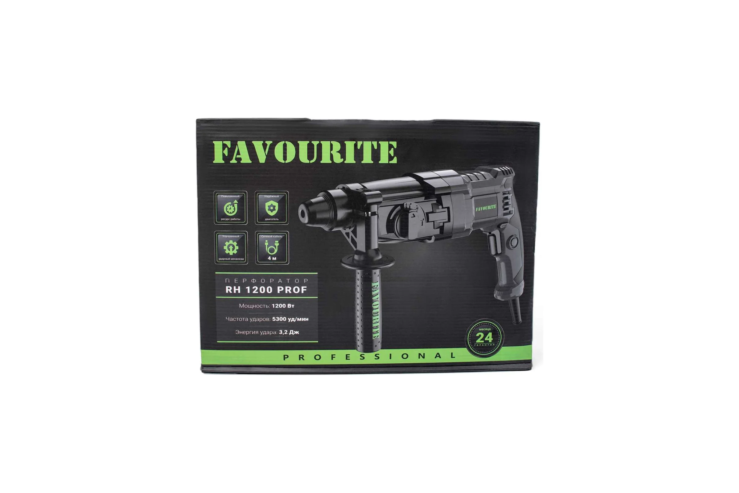 Перфоратор FAVOURITE RH 1200 PROF 1200 Вт, SDS+ 553331200