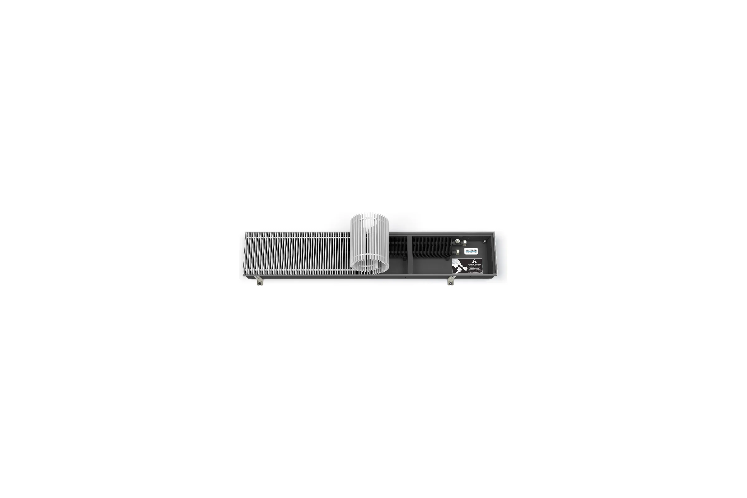 Встраиваемый в пол конвектор Varmann Ntherm N 230.90.800 RR U EV1