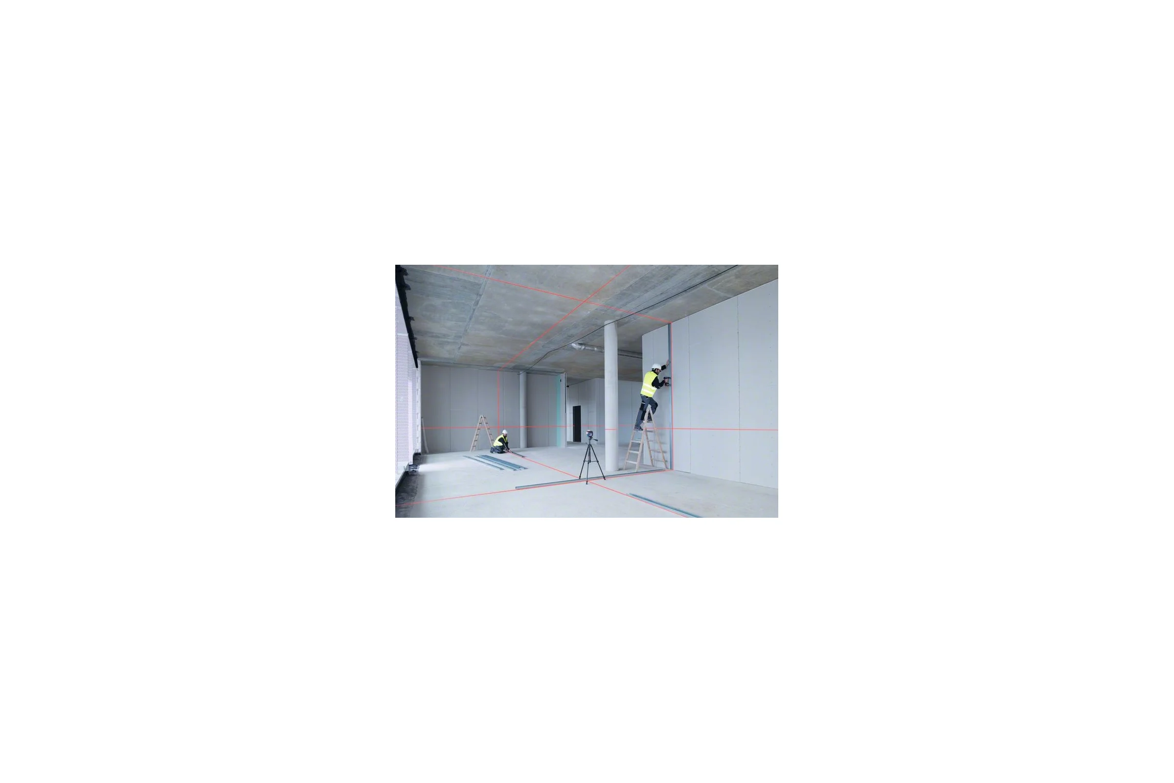 Лазерный нивелир Bosch GLL 3-80C+ BM1 + LR7 + L-boxx 0601063R05
