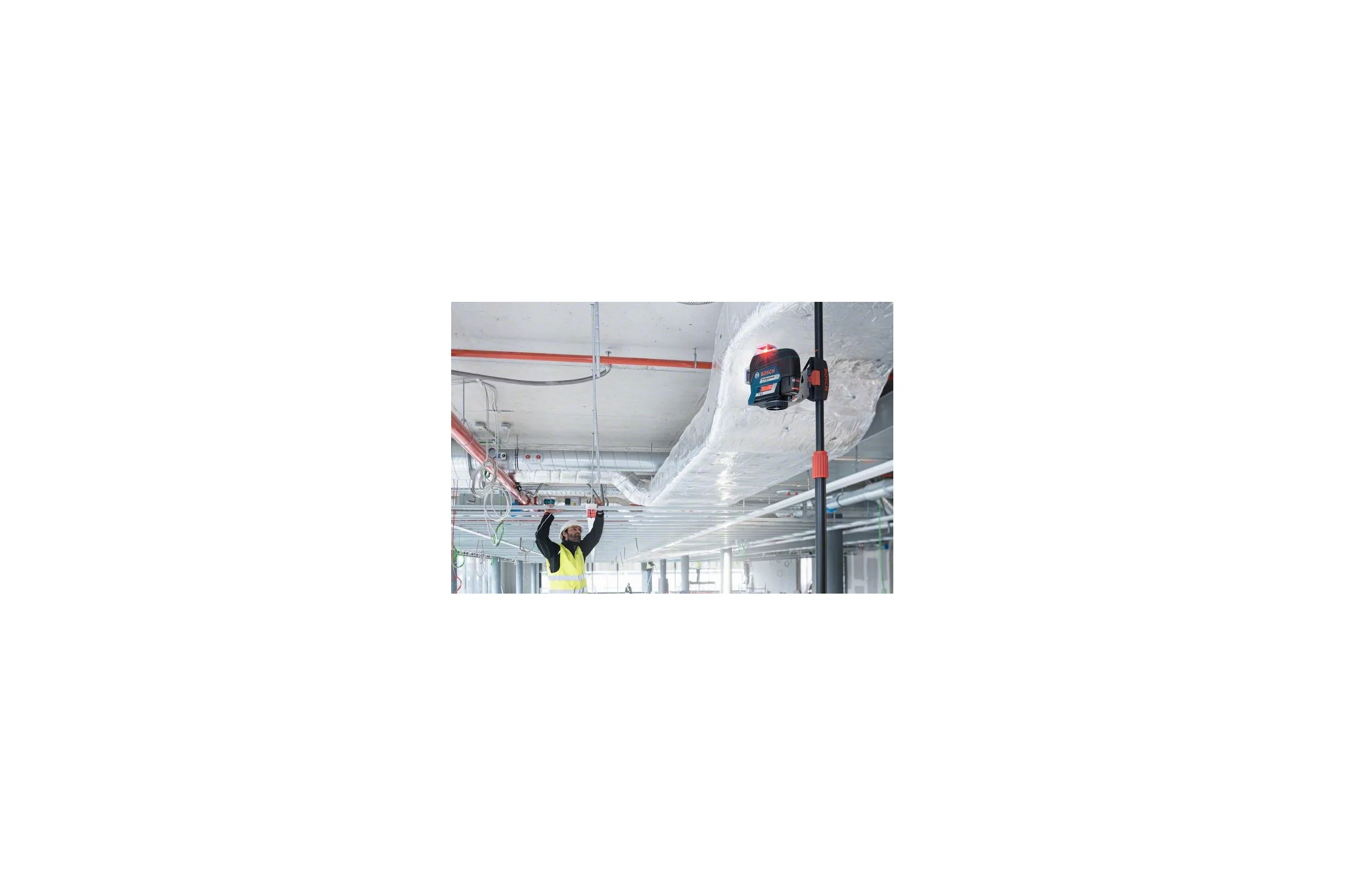 Лазерный нивелир Bosch GLL 3-80C+ BM1 + LR7 + L-boxx 0601063R05