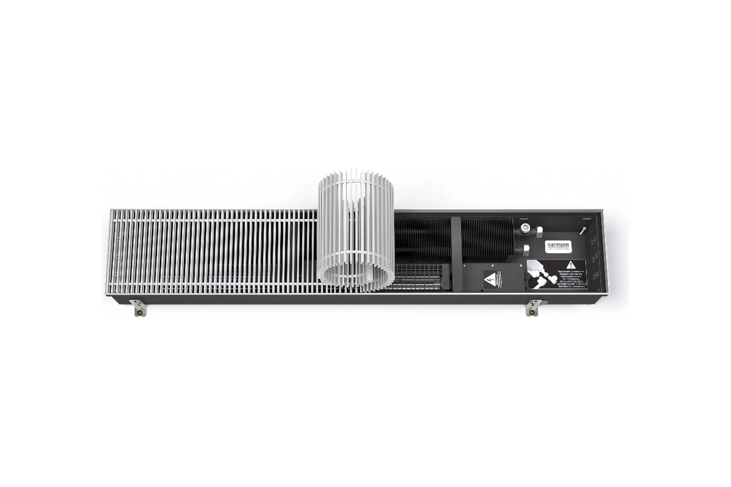 Встраиваемый в пол конвектор Varmann Qtherm Q 230.75.1750 RR U EV1