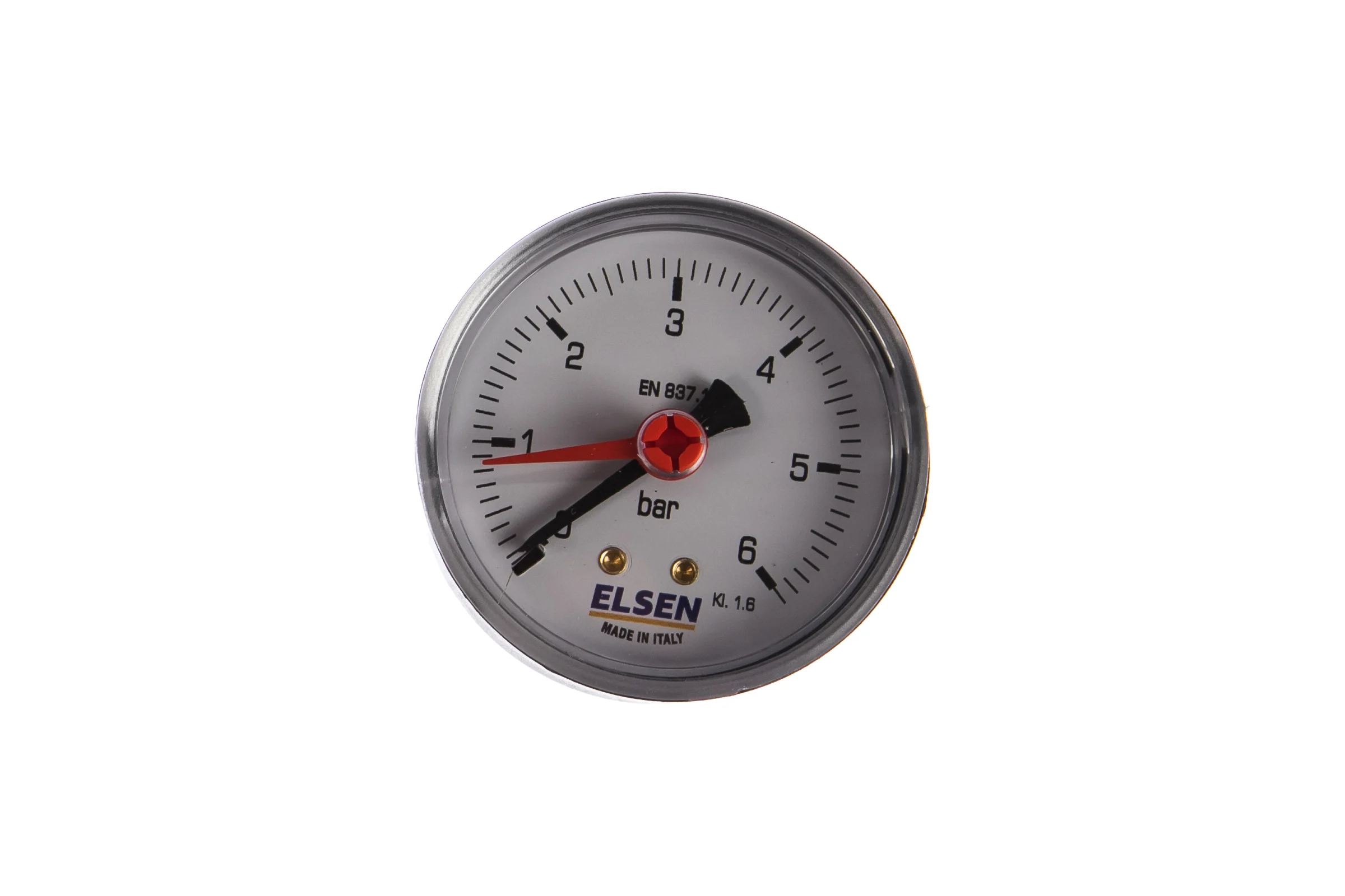 Манометр 63 мм, 1/4", осевой, PN бар-0-6 ELSEN EMO63.06