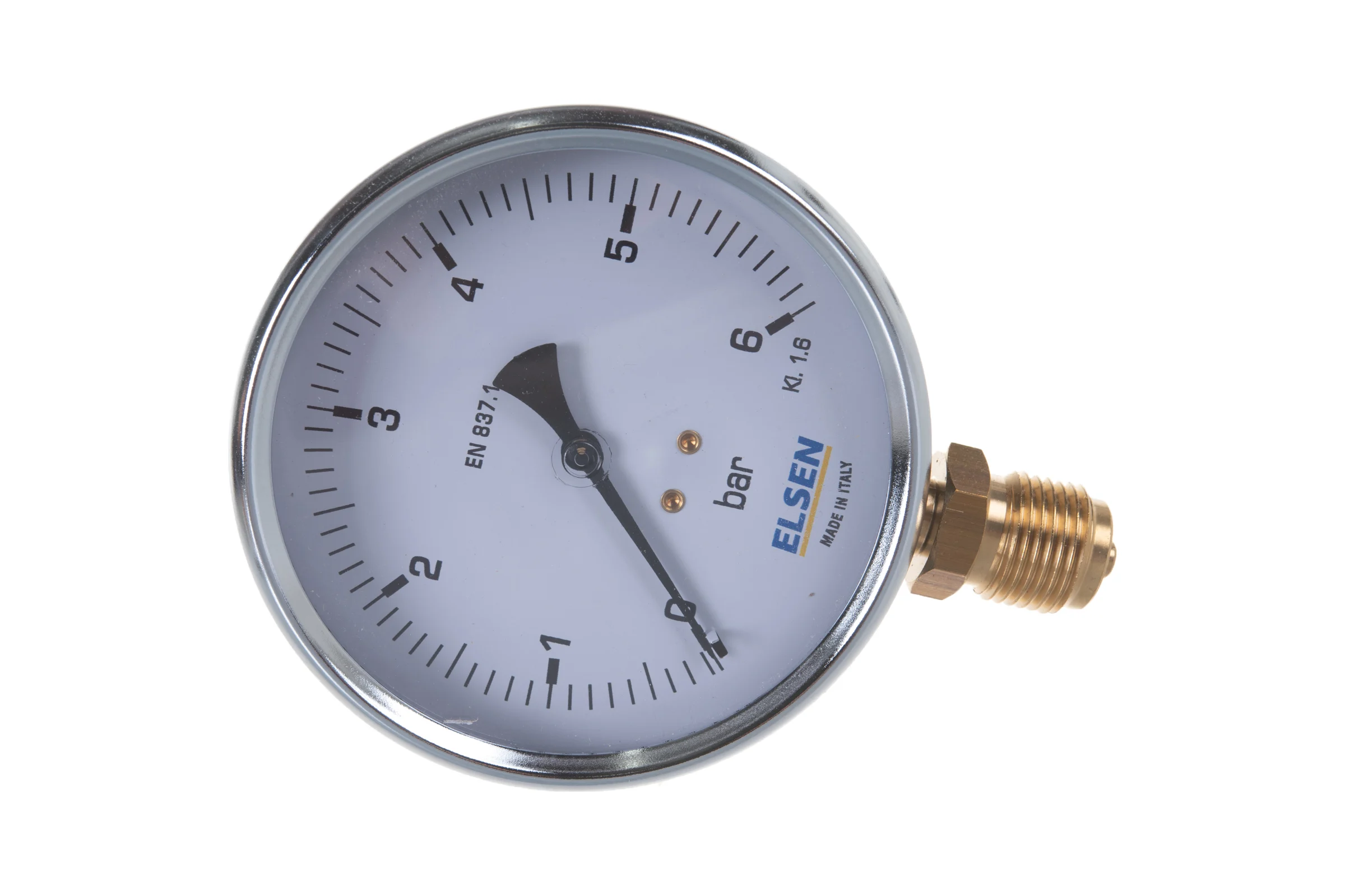 Манометр 100 1/2", радиальный, PN бар-0-6 ELSEN EM100.06
