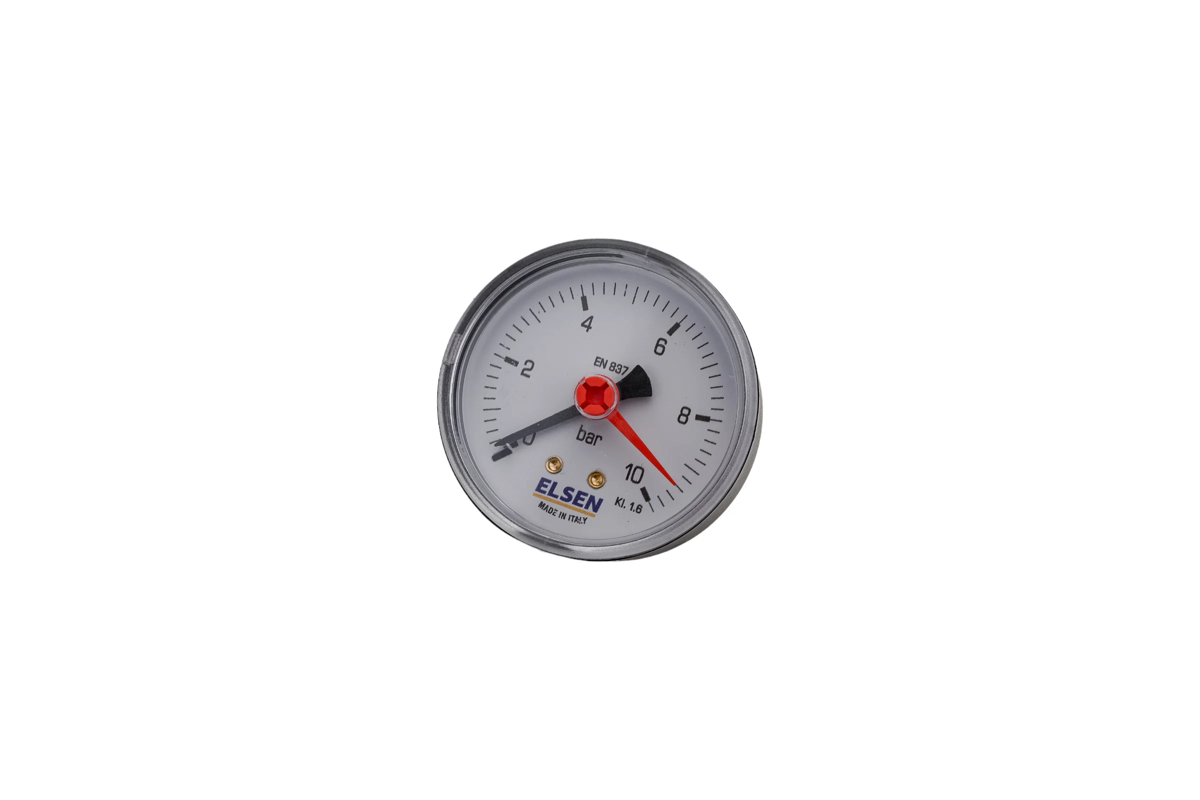 Манометр 63 мм, 1/4", осевой, PN бар-0-10 ELSEN EMO63.10