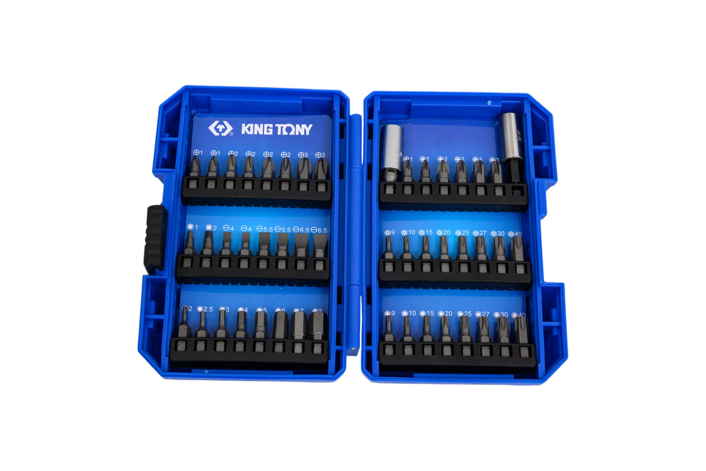 Набор вставок бит 1/4", 49 предметов KING TONY 1049CQ
