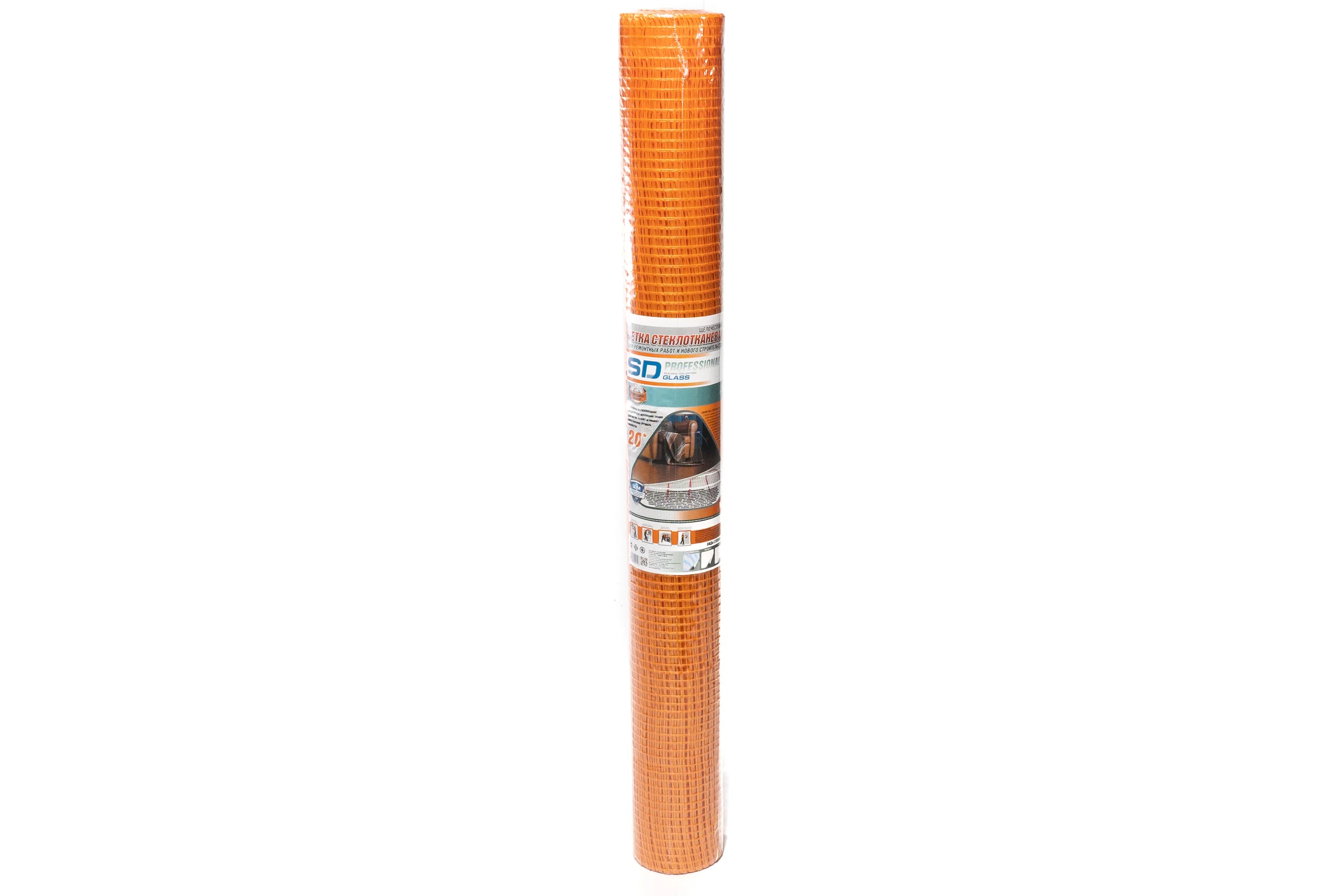 Стеклотканевая сетка SDM Для стяжки SD-GLASS Professional 10х10мм, 1м х 10м 00-00003915