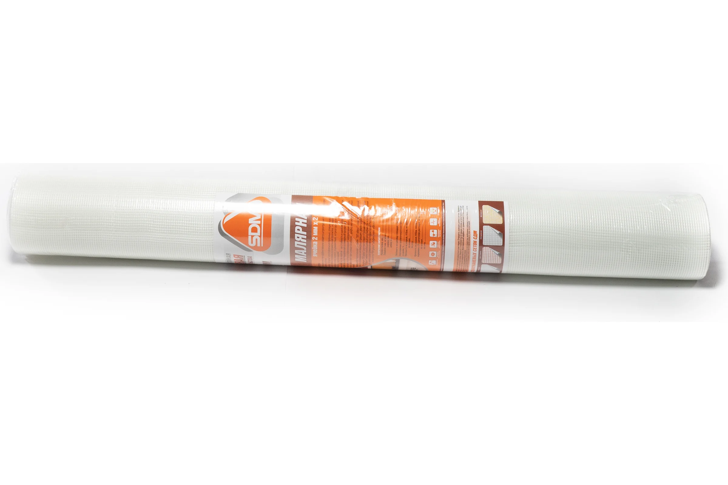 Стеклотканевая сетка SDM SD-GLASS Professional малярная 2х2мм, 50м тип PRO 00-00000378