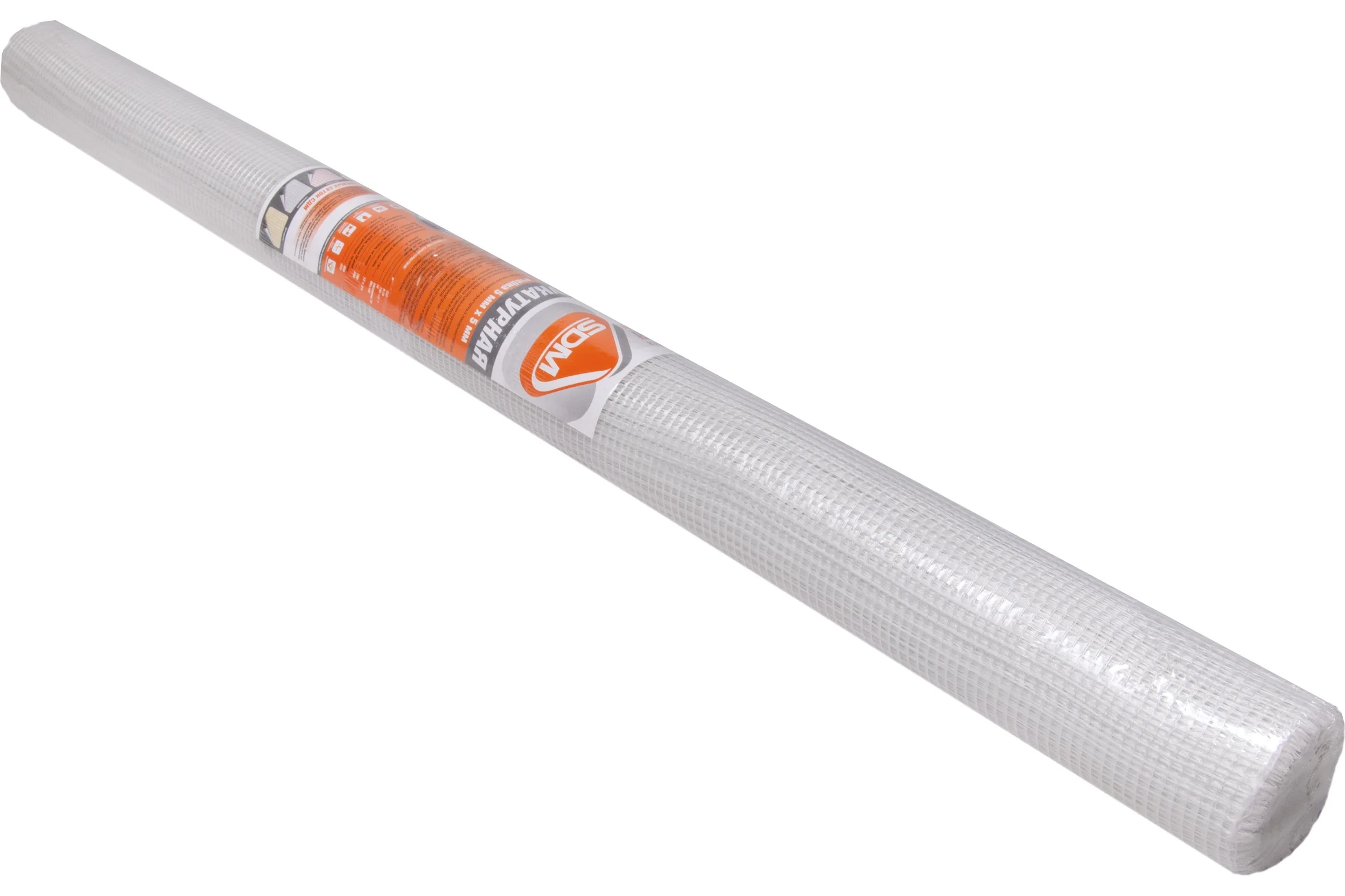 Стеклотканевая сетка SDM SD-GLASS Professional штукатурная 5х5мм, 1м х 10м 00-00000441