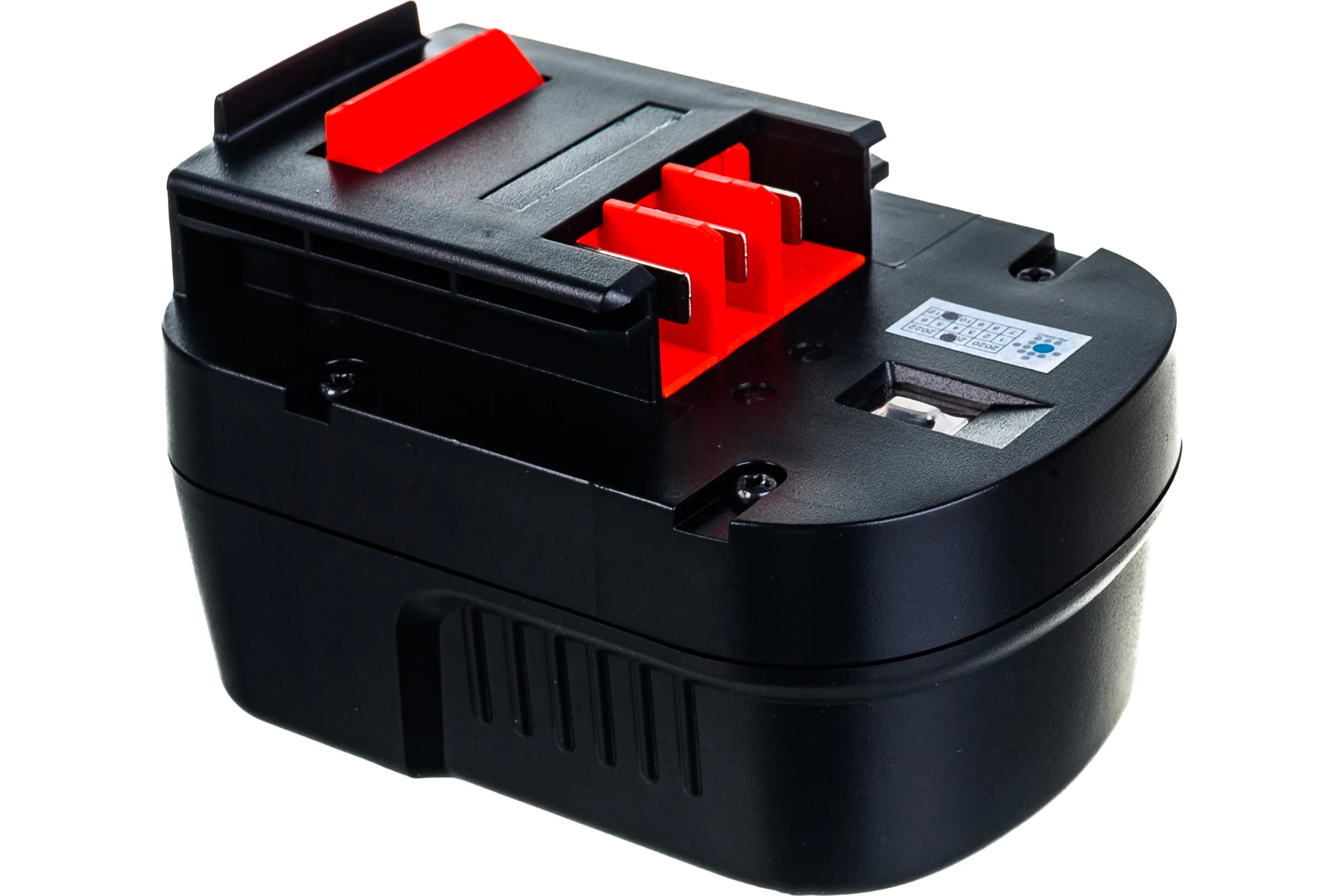 Аккумулятор для электроинструмента Black & Decker (Ni-Mh, 12В, 2.1Ач) TopON PN: A12 TOP-PTGD-BD-12-2.1