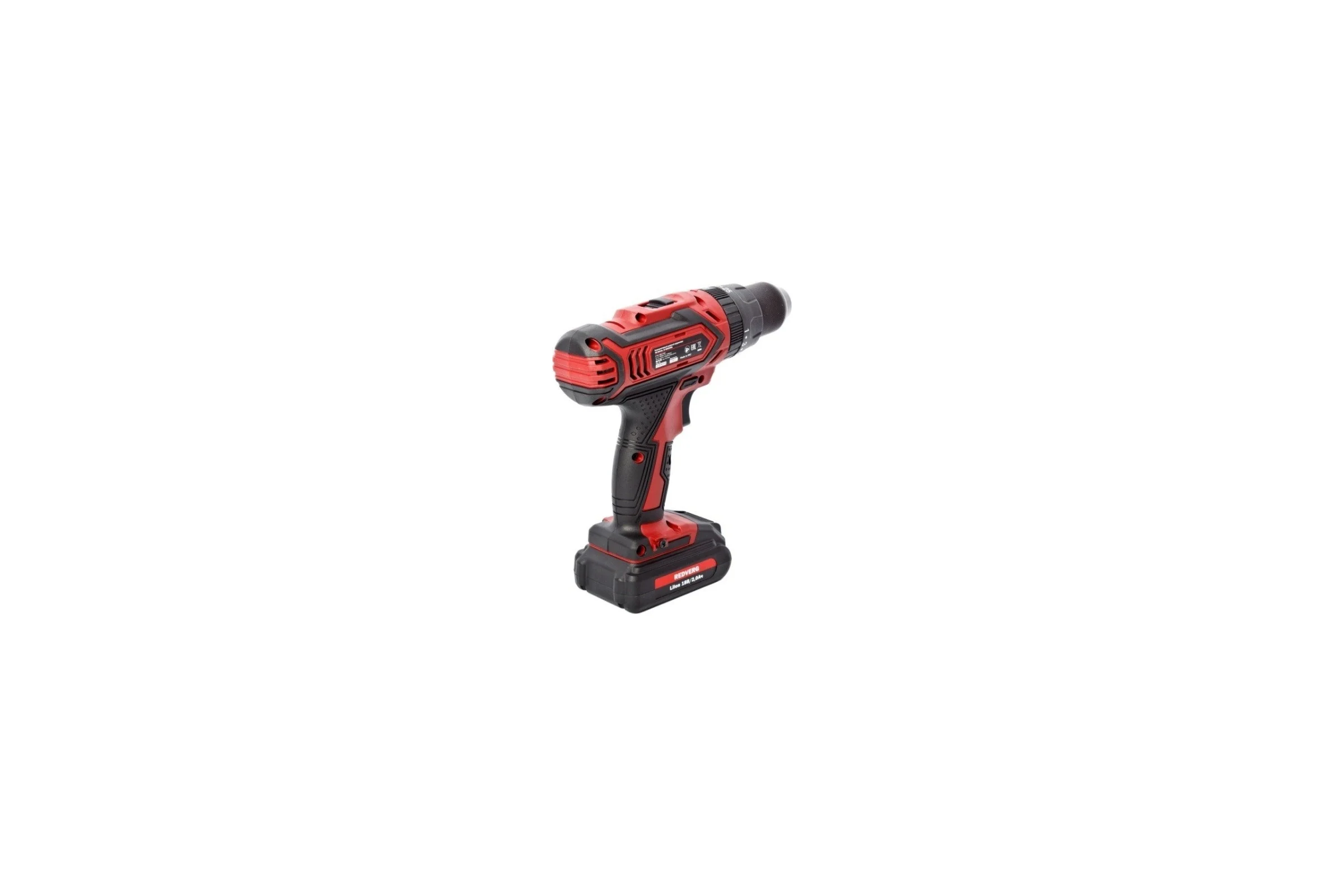 Аккумуляторная ударная дрель-шуруповерт REDVERG RD-ISD18L/2T 6620859