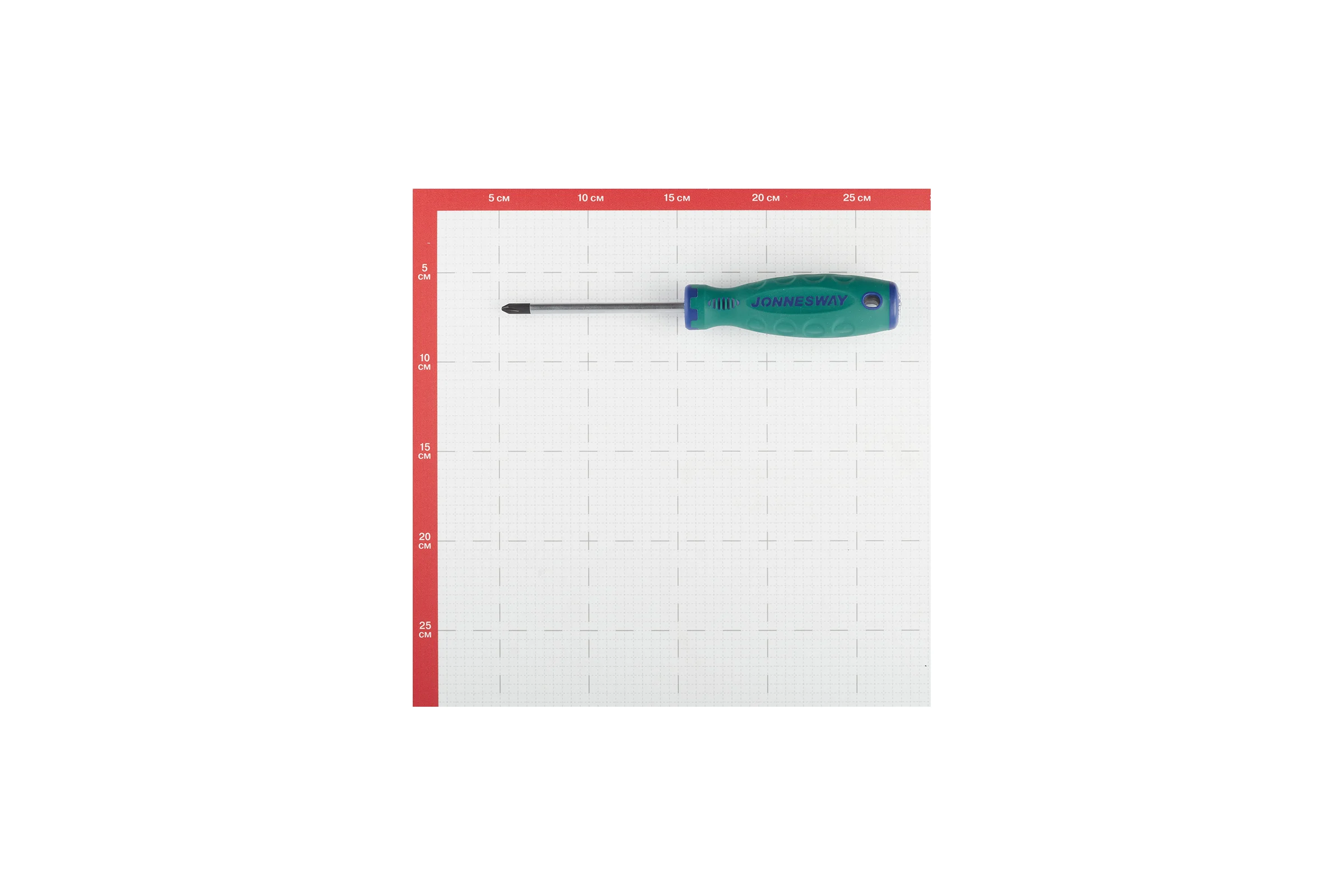 Стержневая крестовая отвертка Jonnesway D71P2100 ANTI-SLIP GRIP, PH2x100 мм 49951