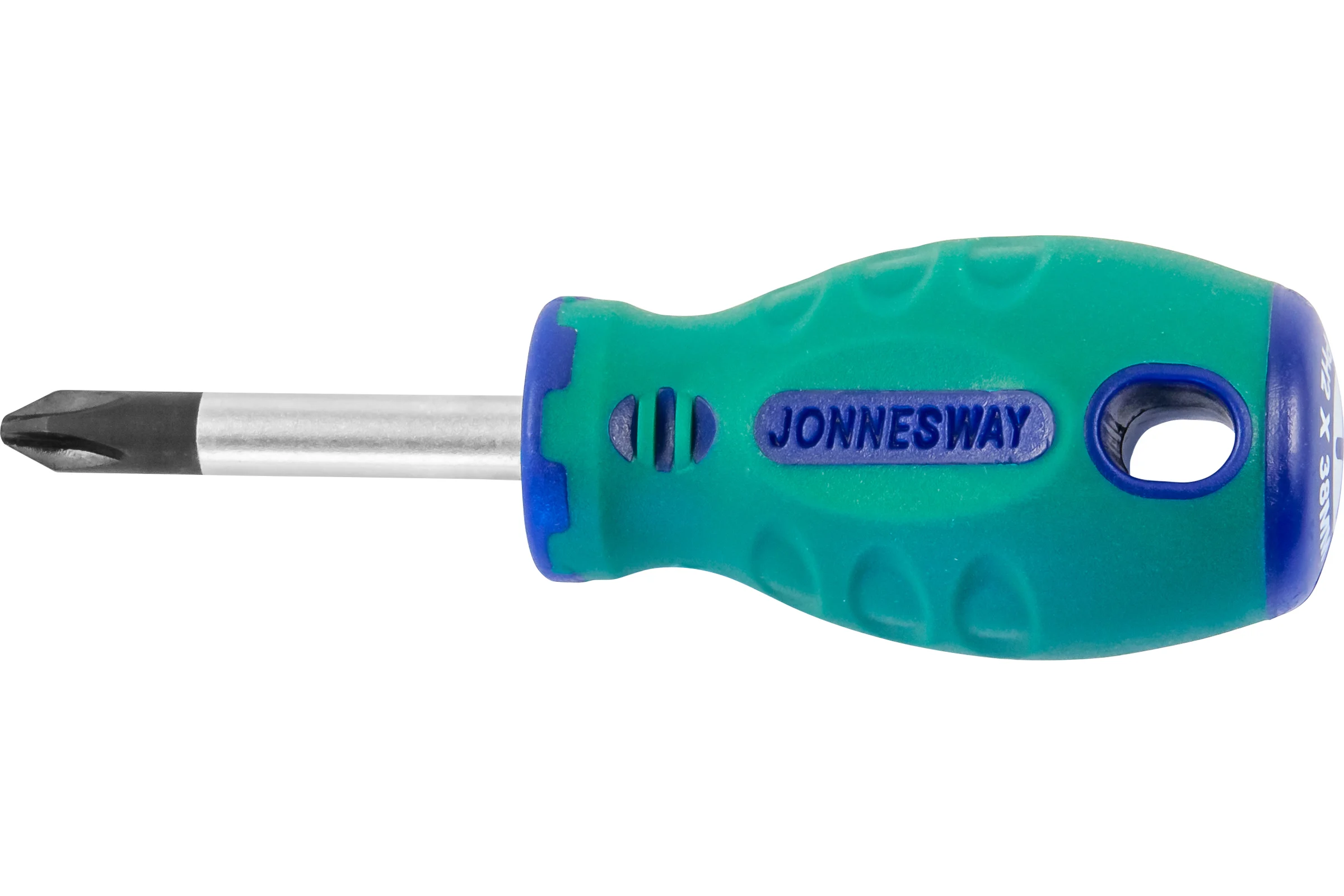 Стержневая крестовая отвертка Jonnesway D71P238 ANTI-SLIP GRIP, PH2x38 мм 49952