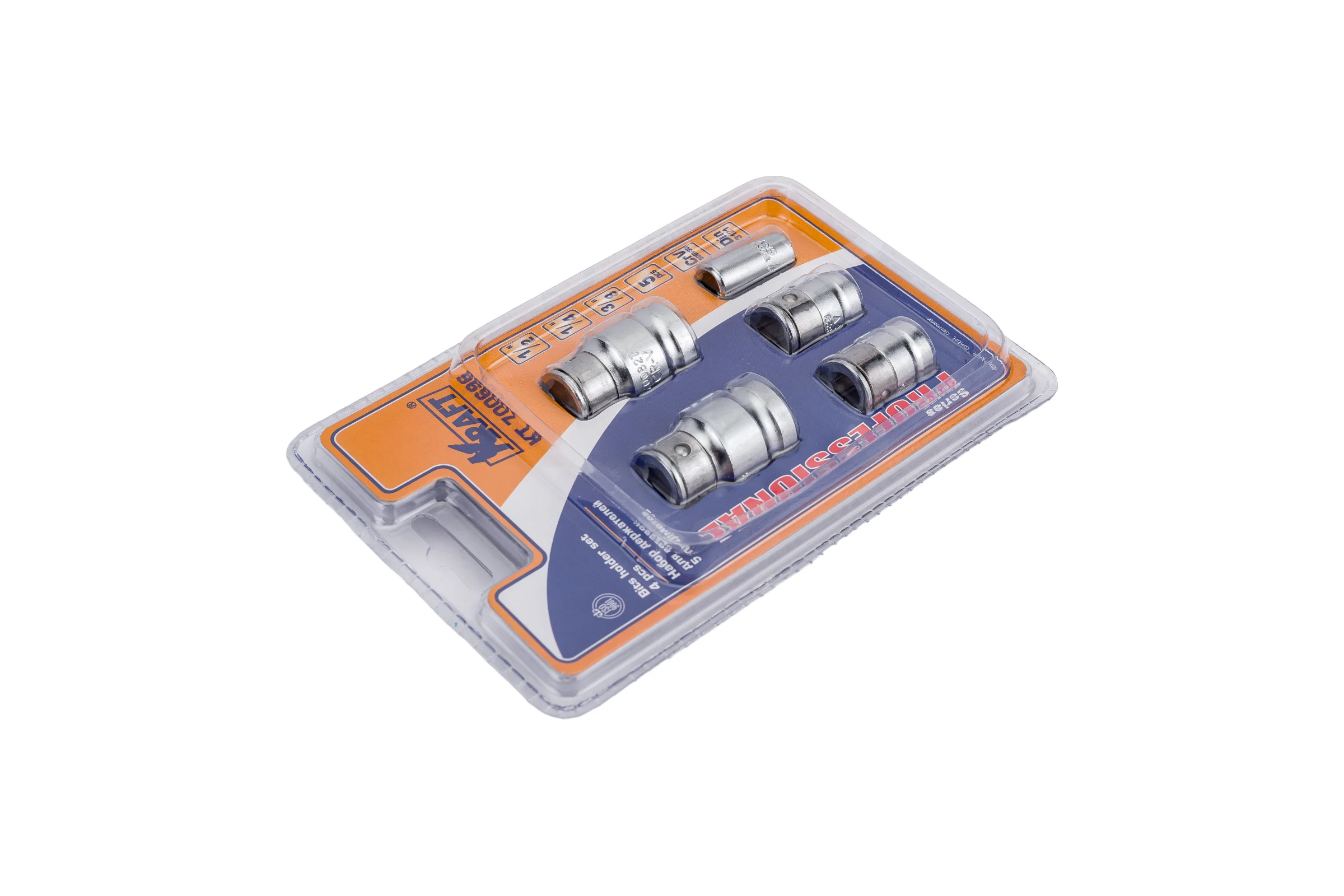 Набор держателей для вставок (5 шт; 1/2"+3/8"+1/4" Dr) KRAFT KT 700696