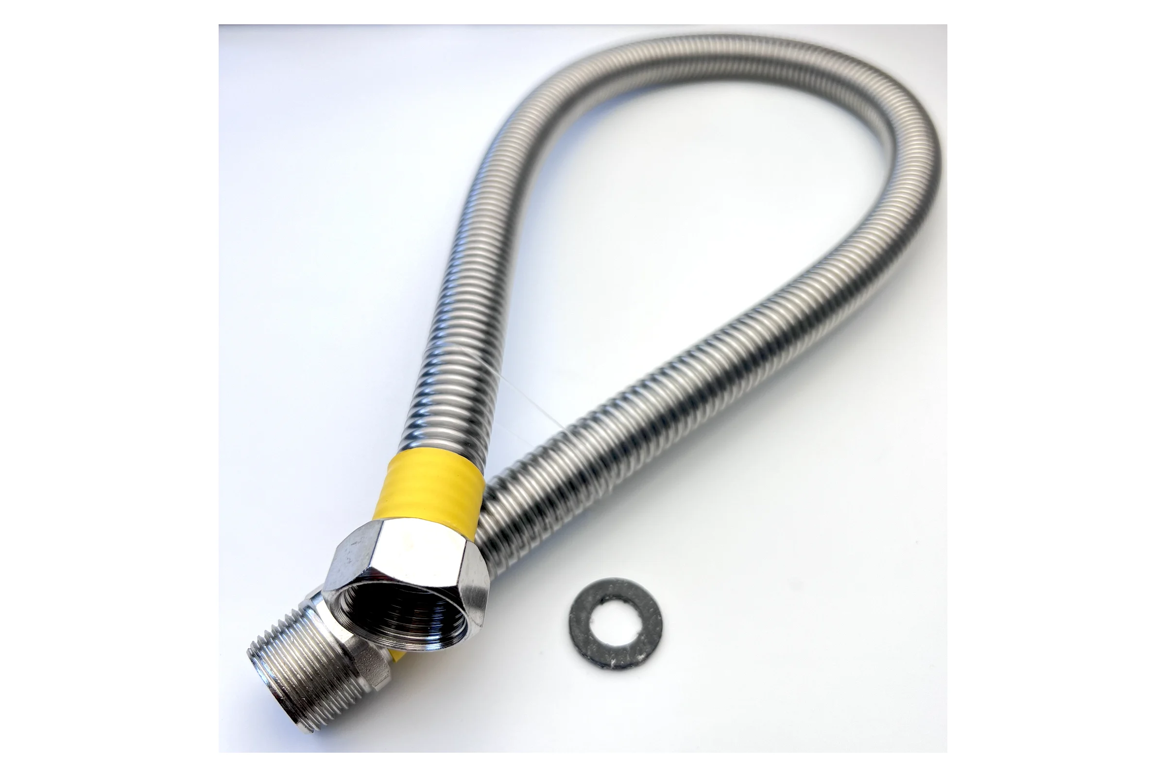 Сильфон для газа в оплетке TUBOFLEX ПВХ 3/4", 1,0 м, ВР/НР 4829787