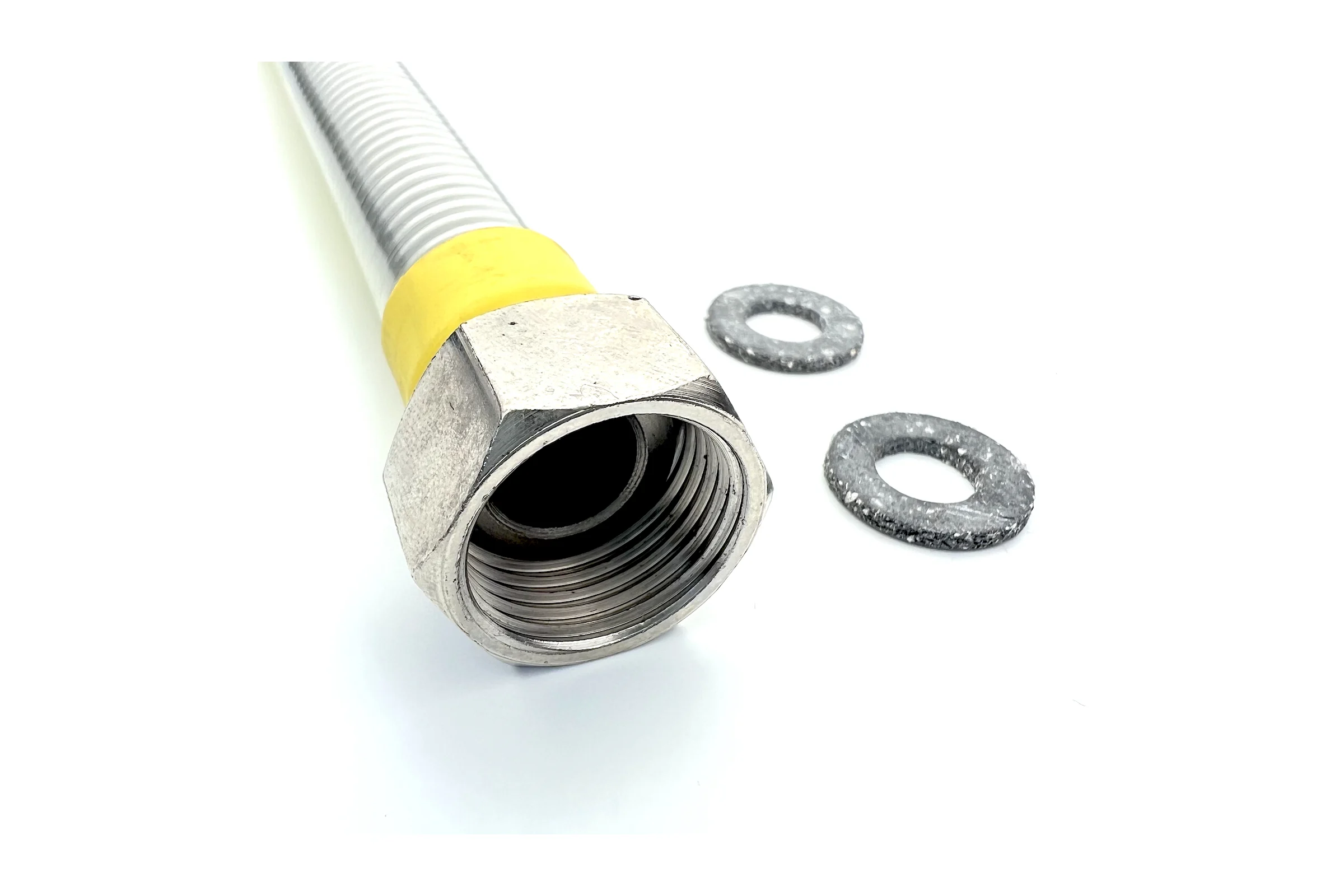 Сильфон для газа TUBOFLEX  в оплетке ПВХ, 1/2", 0,6 м ВР/ВР 4829398