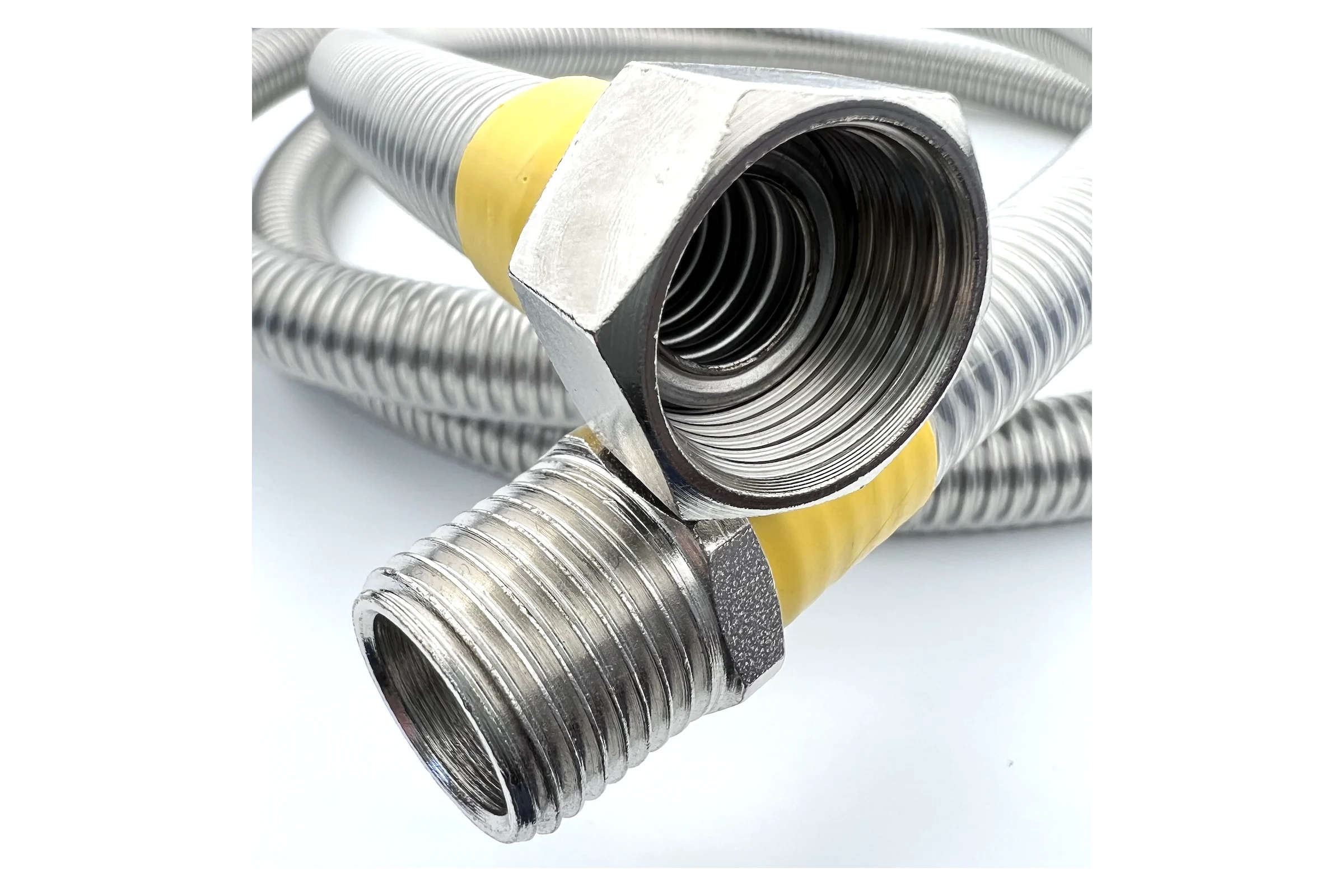 Сильфон для газа TUBOFLEX  в оплетке ПВХ 1/2", 2,0 м, ВР/НР 4829596