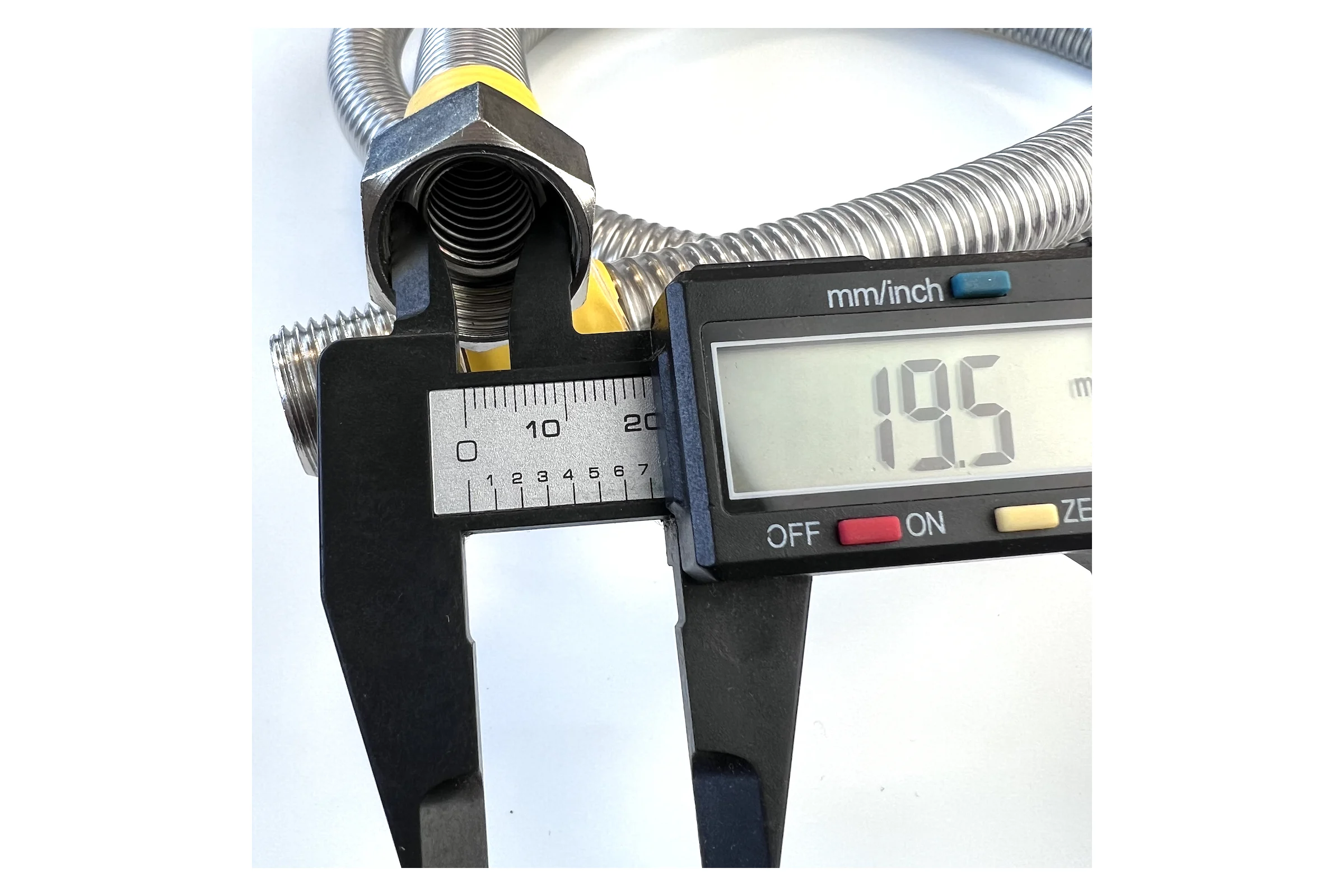 Сильфон для газа TUBOFLEX  в оплетке ПВХ 1/2", 2,0 м, ВР/НР 4829596