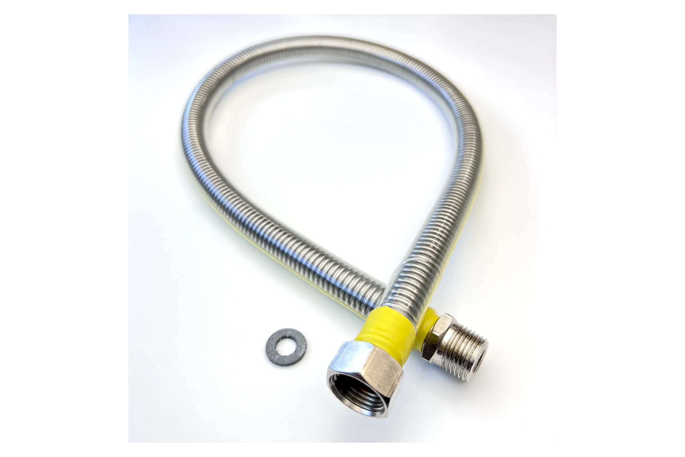 Сильфон для газа TUBOFLEX  в оплетке ПВХ 1/2", 1,0 м, ВР/НР 4829558