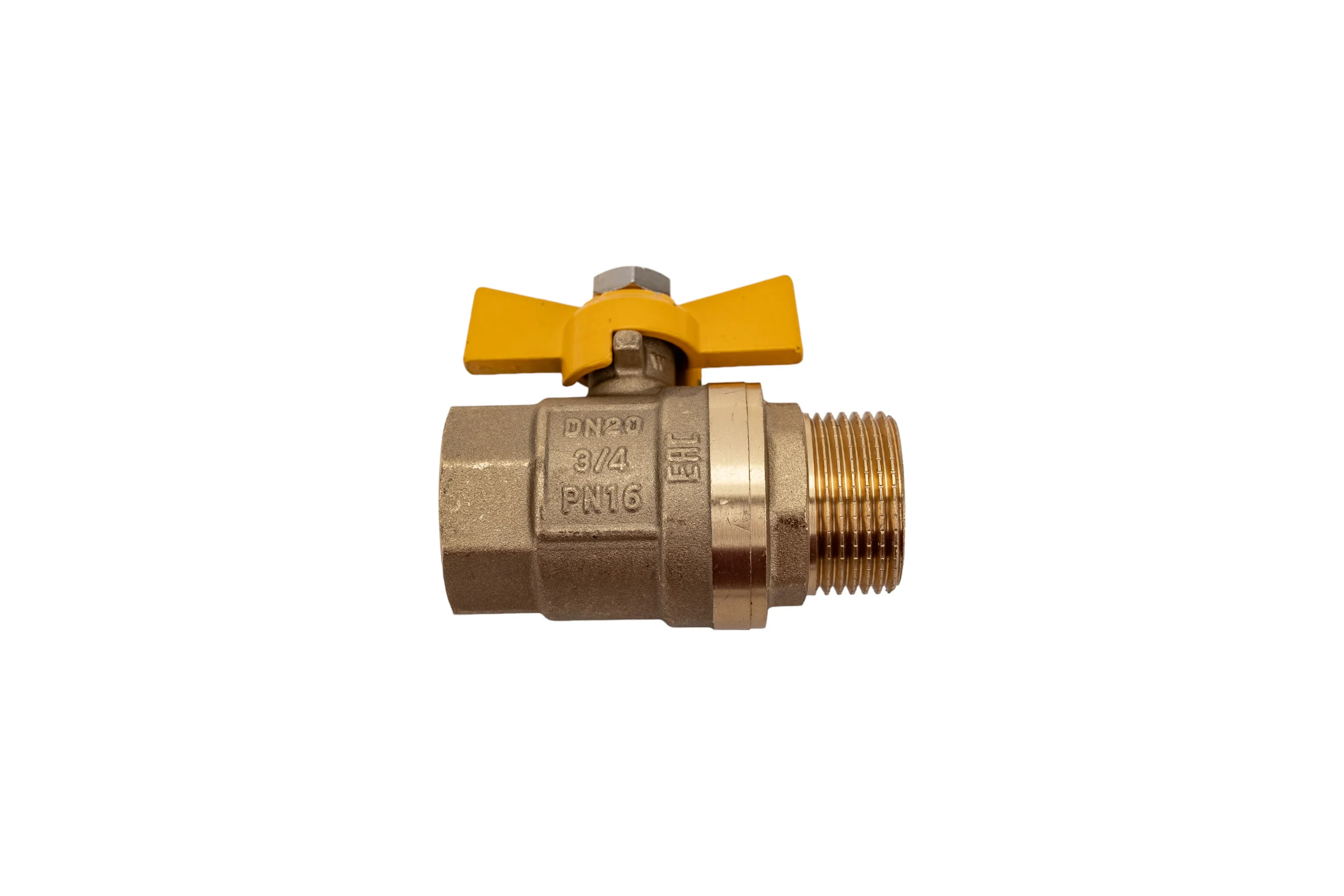 Шаровой кран STI бабочка Ш/Г 20 ГАЗ 00000003684