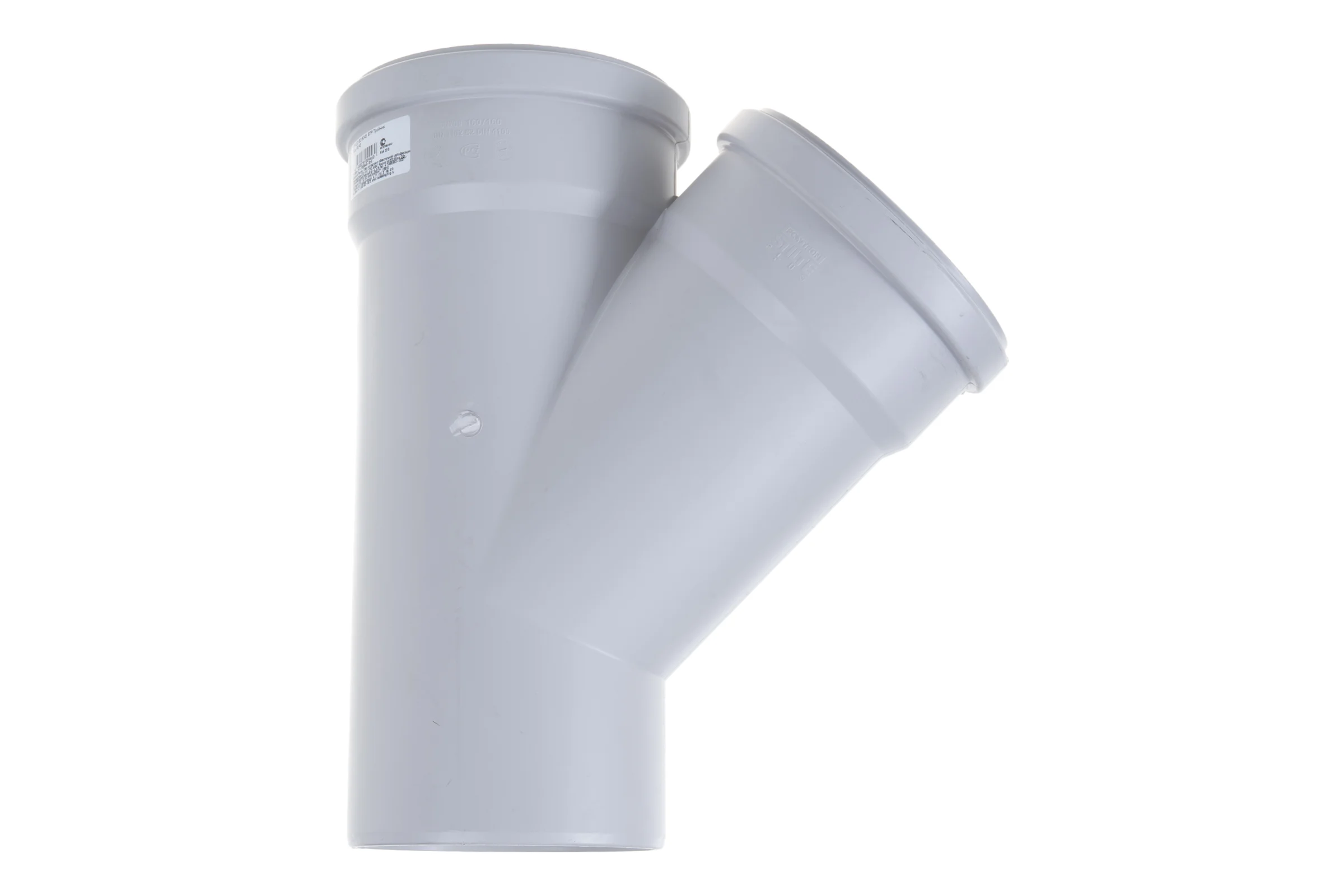 Тройник Бесшумная канализация PRO AQUA STILTE PLUS 160x160/45 STPL2016016045