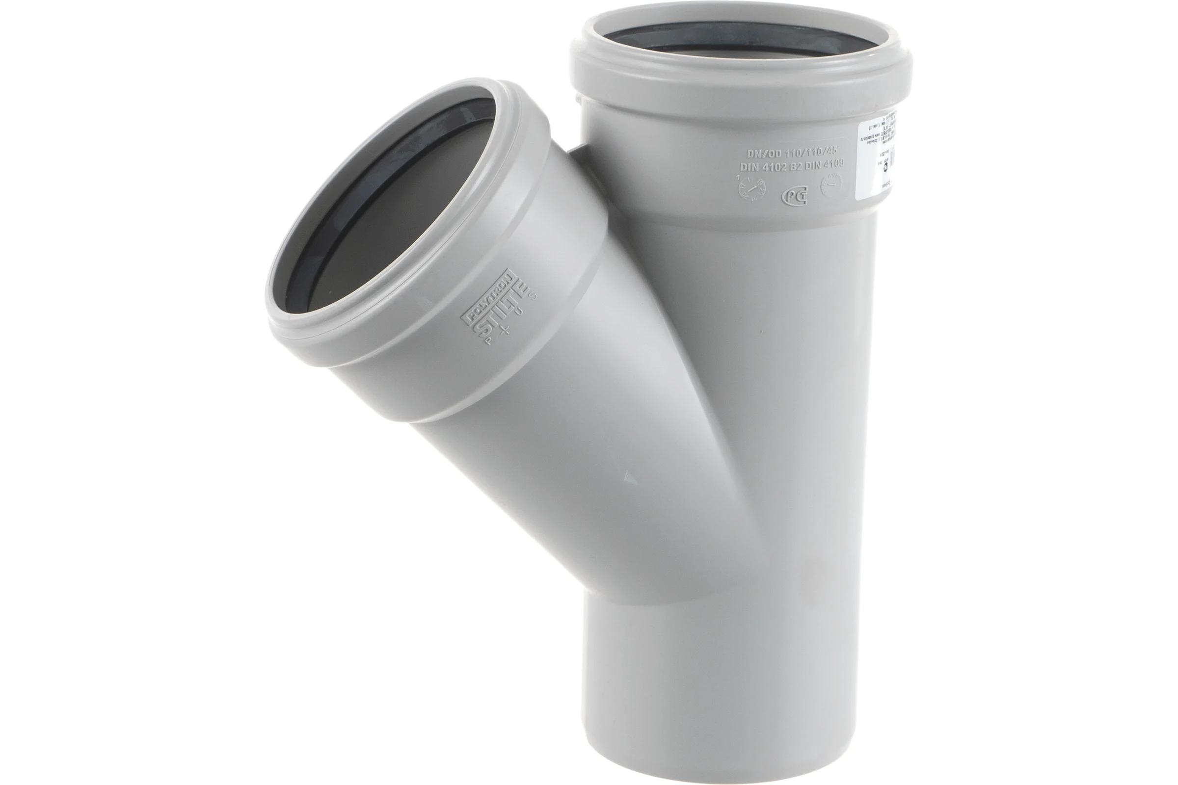 Тройник PRO AQUA STILTE PLUS 110x110/45 STPL2011011045
