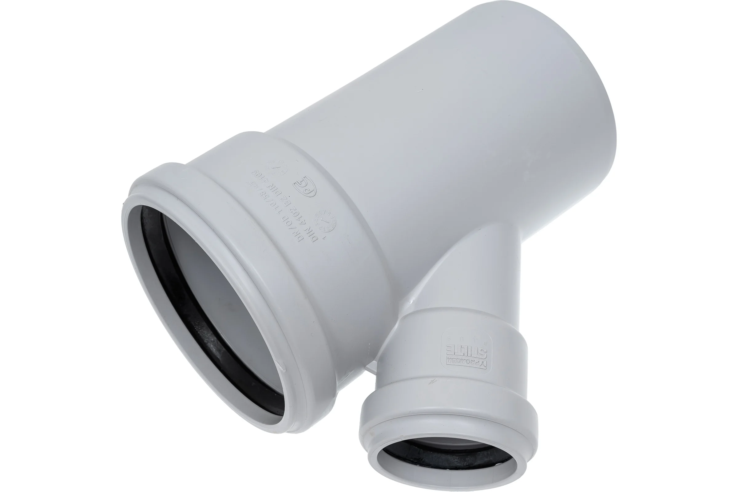 Тройник Бесшумная канализация PRO AQUA STILTE PLUS 110x58/45 STPL2011005845