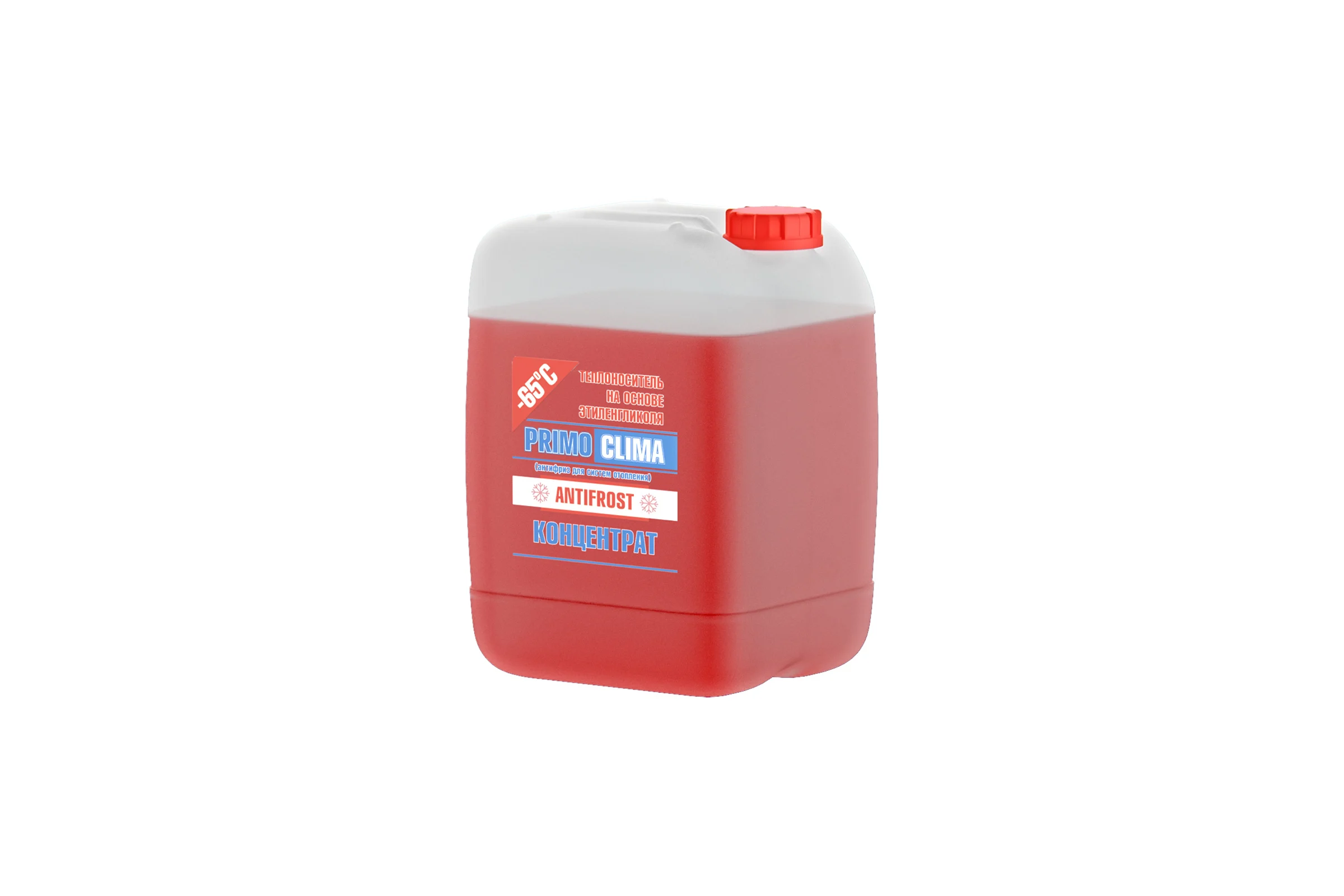 Теплоноситель концентрат Этиленгликоль -65C, 20 кг, канистра Primoclima Antifrost PA-65C 20