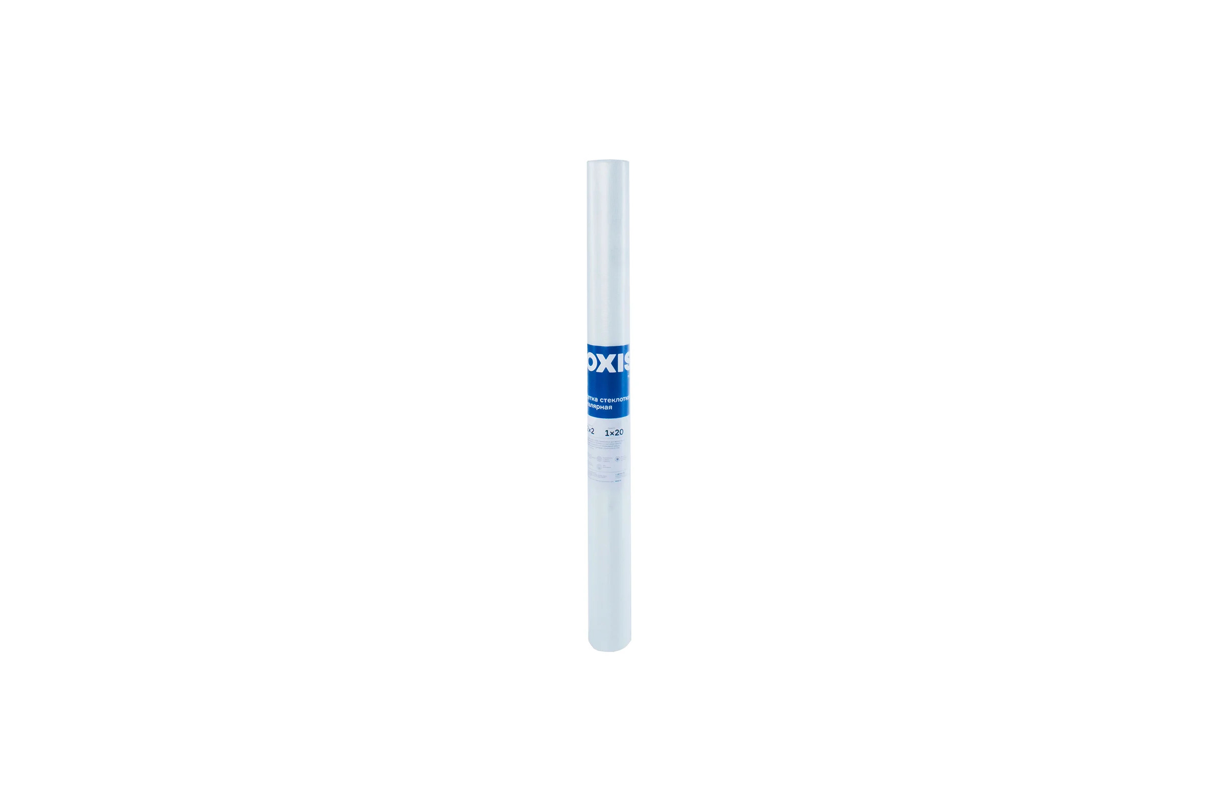 Стеклотканевая малярная сетка Oxiss 2x2 мм, 45 г/кв.м, 1x20 м 4630025422301