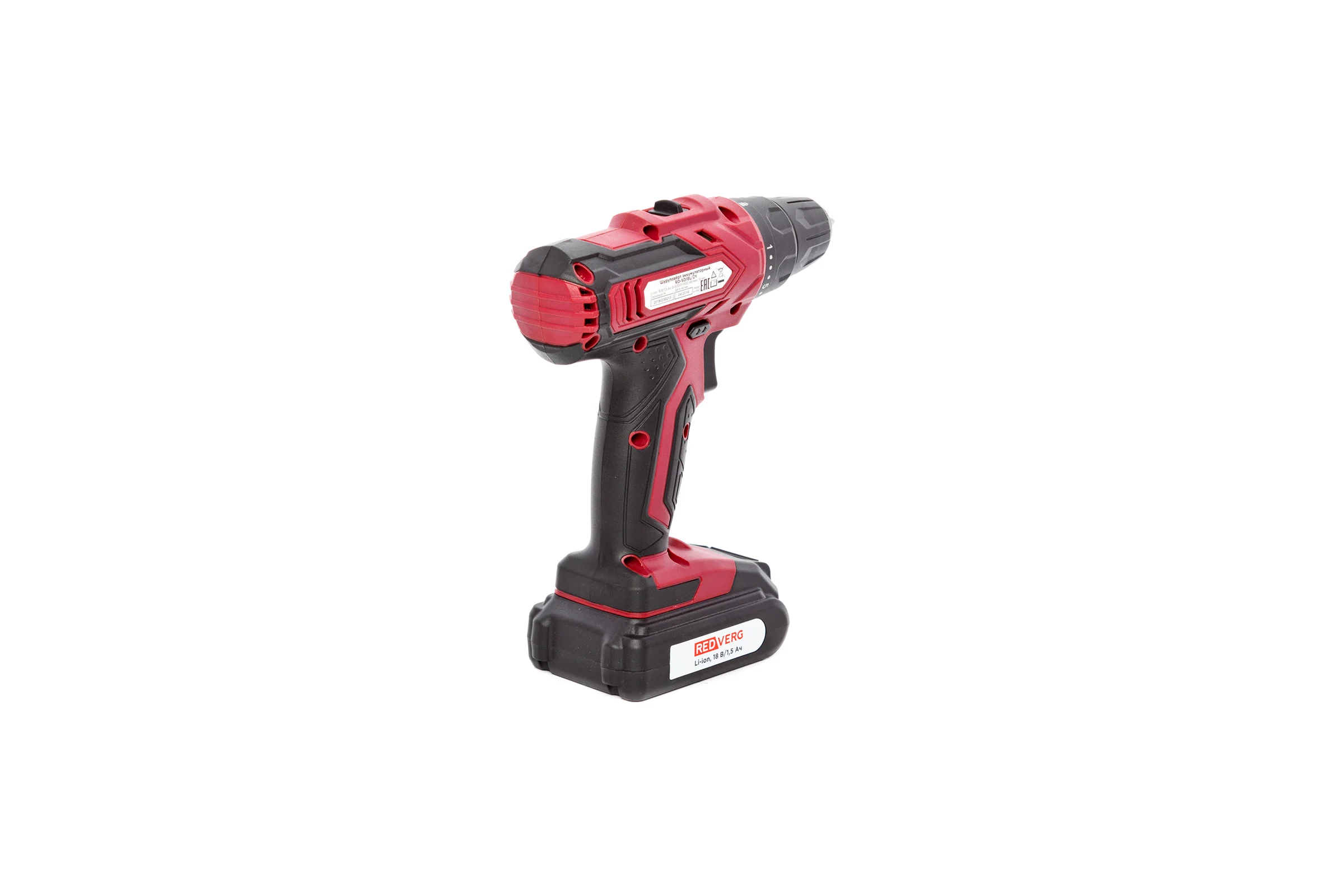 Аккумуляторная дрель-шуруповерт REDVERG RD-SD18L/2Y