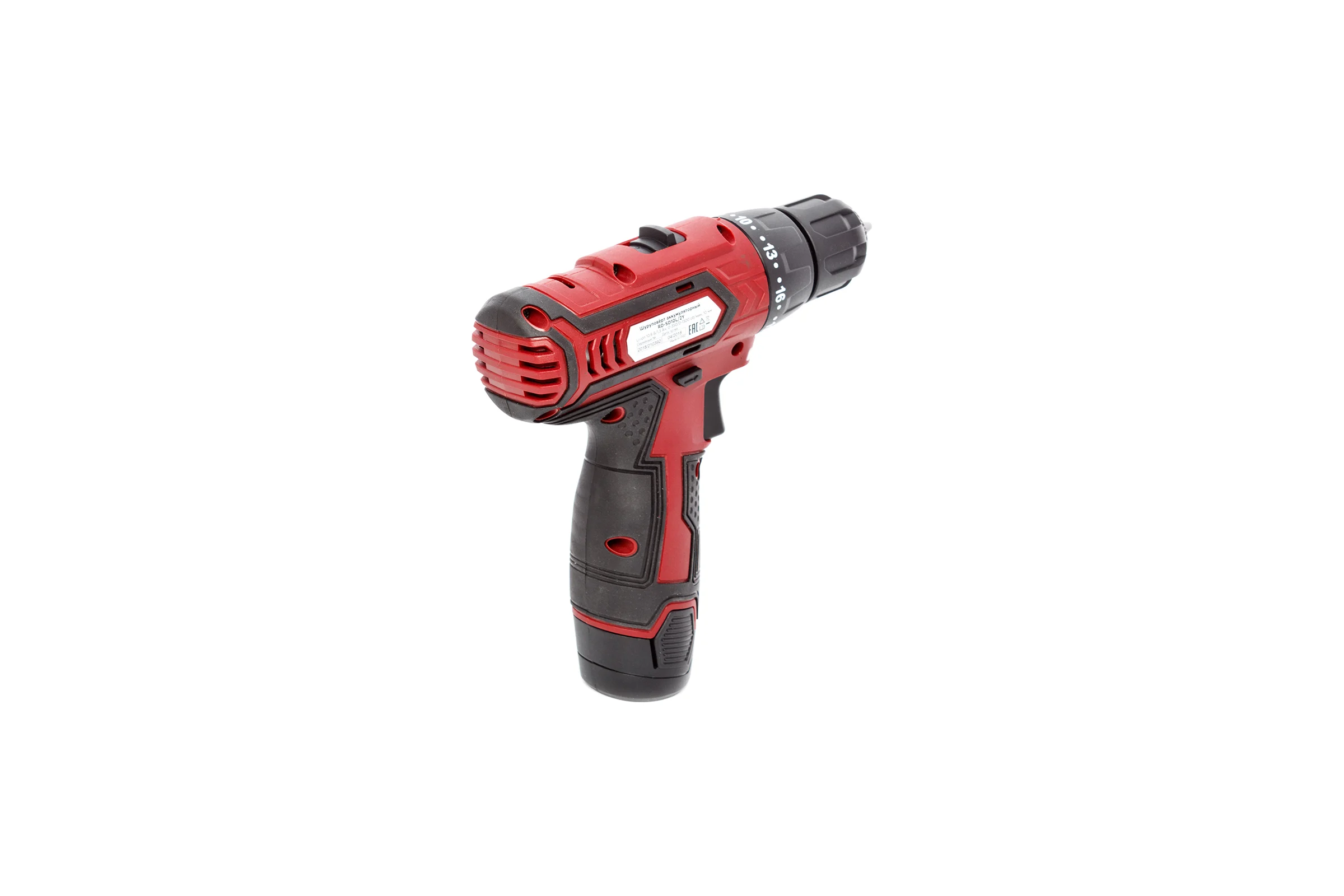 Аккумуляторная дрель-шуруповерт REDVERG RD-SD10L/2Y 6628688