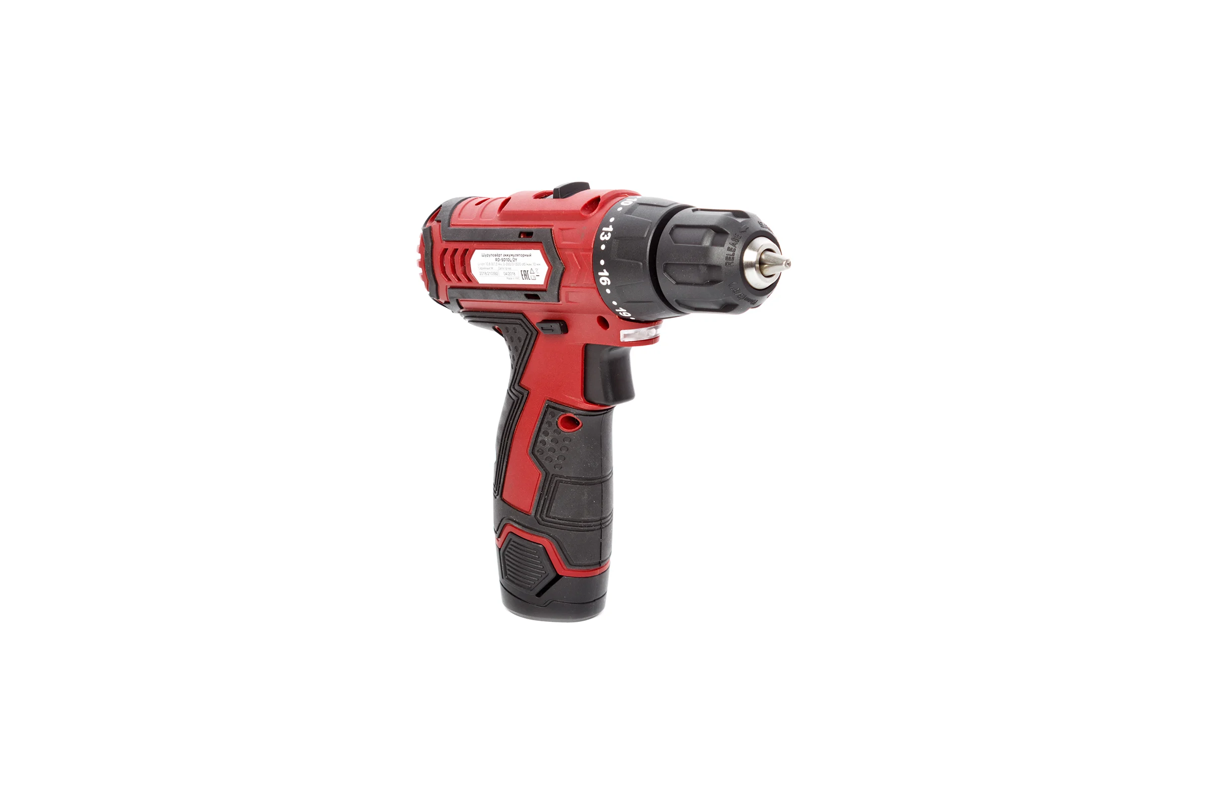 Аккумуляторная дрель-шуруповерт REDVERG RD-SD10L/2Y 6628688