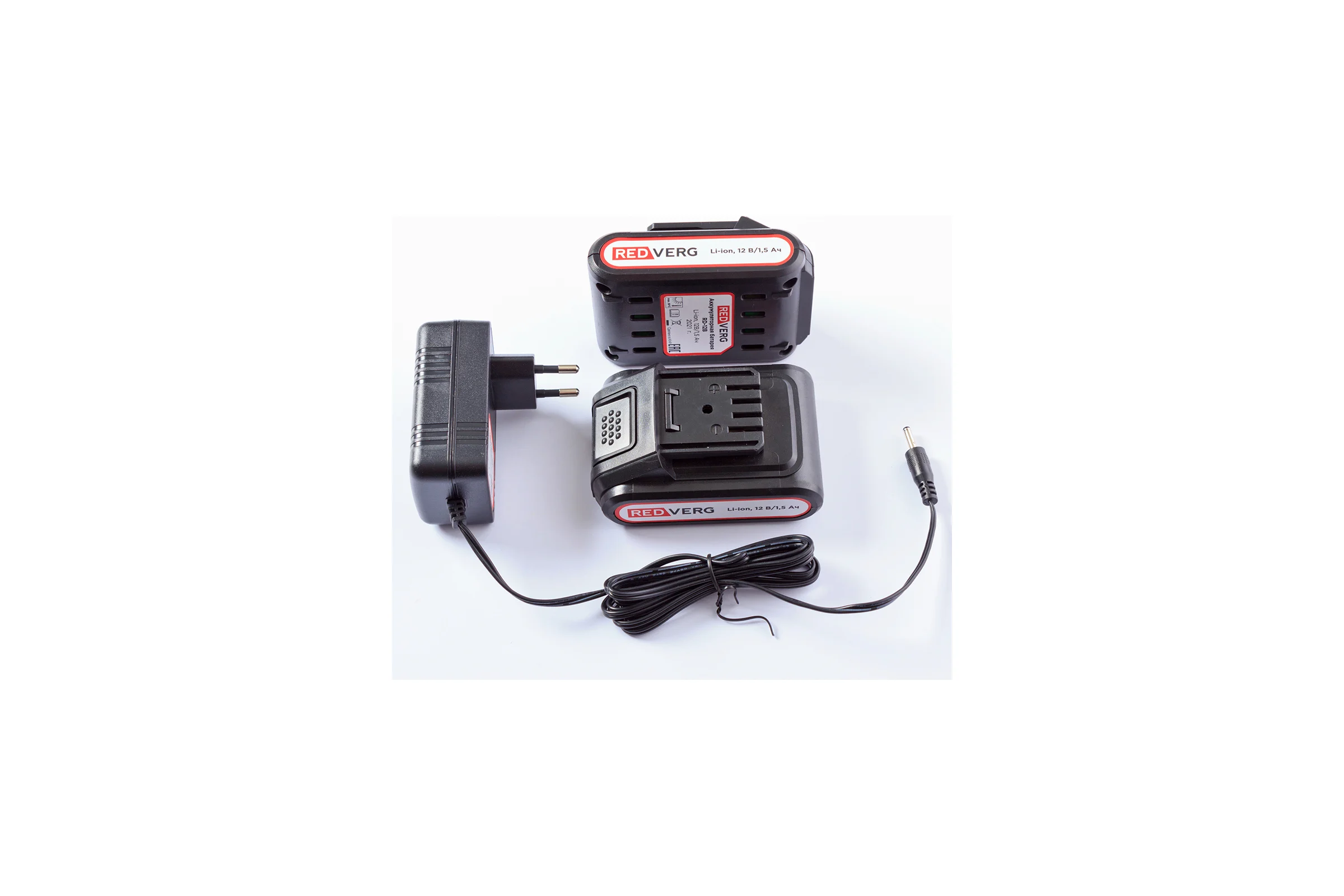 Аккумуляторная дрель-шуруповерт REDVERG RD-SD12L/2Y 6632398