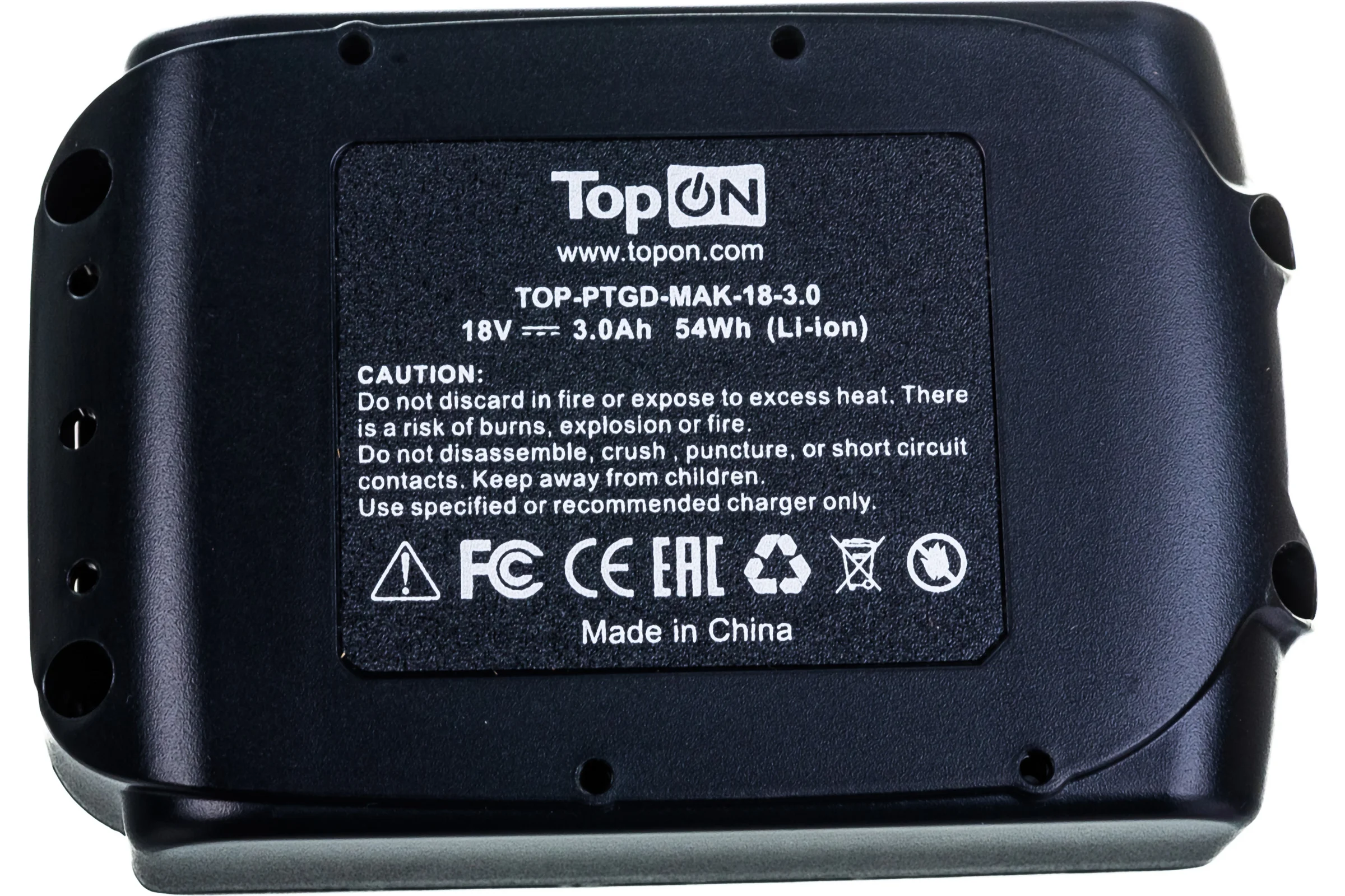 Аккумулятор для электроинструмента Makita TopOn TOP-PTGD-MAK-18-3.0 TOP-MAK-18-3.0