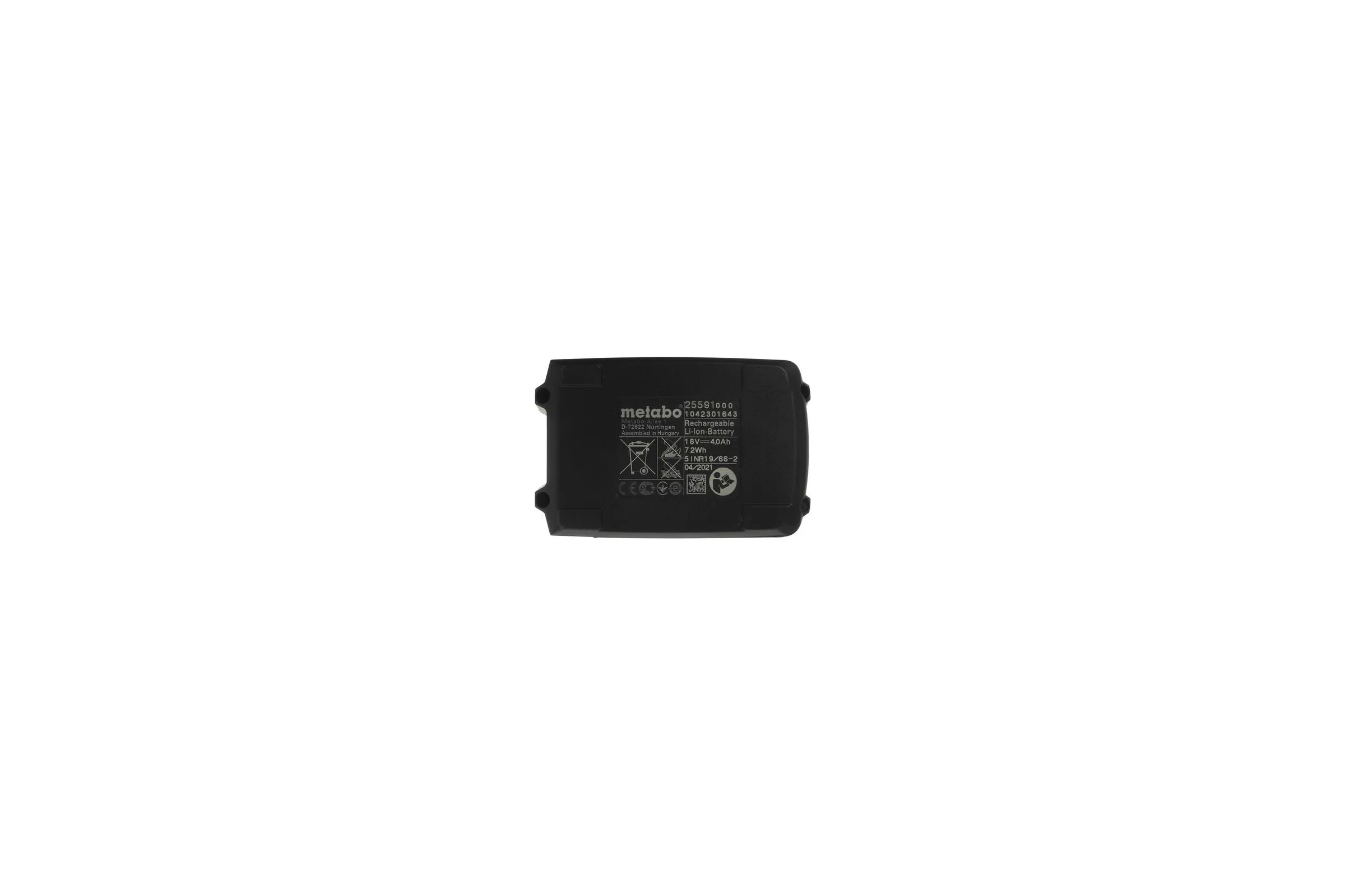 Аккумулятор Li-Power (18В,  Li-Ion, 4Ач, 2 шт.) Metabo T03460