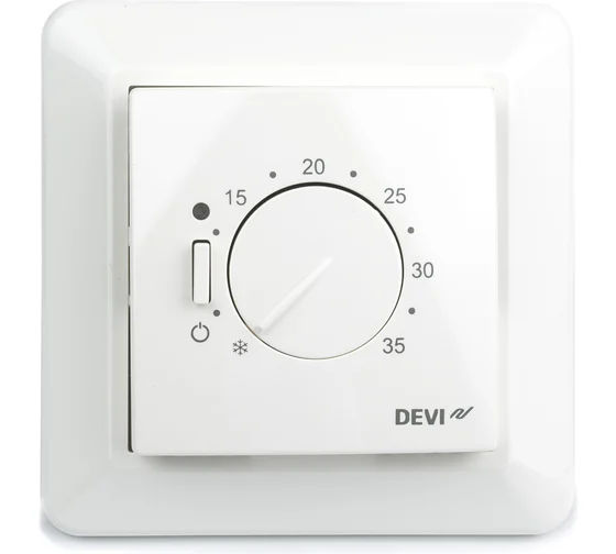 Терморегулятор DEVIreg D-532 ELKO с датчиком пола и воздуха, 15А DEVI 140F1037