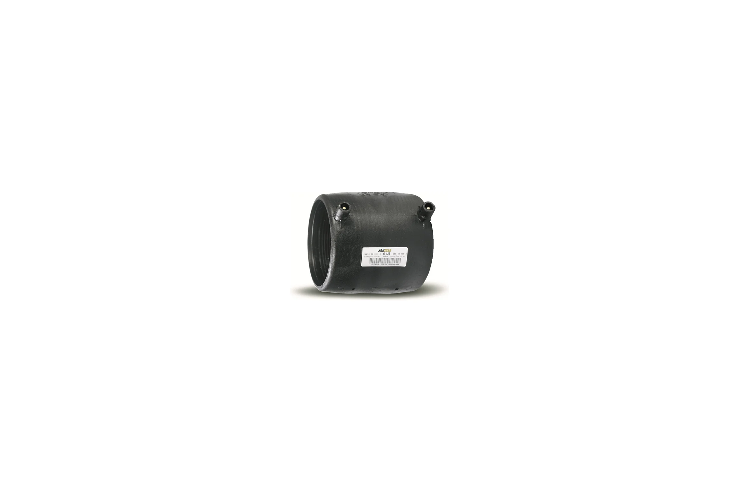 Электросварная муфта SABfuse SDR7,4 PN25 PE100 D63 802825063