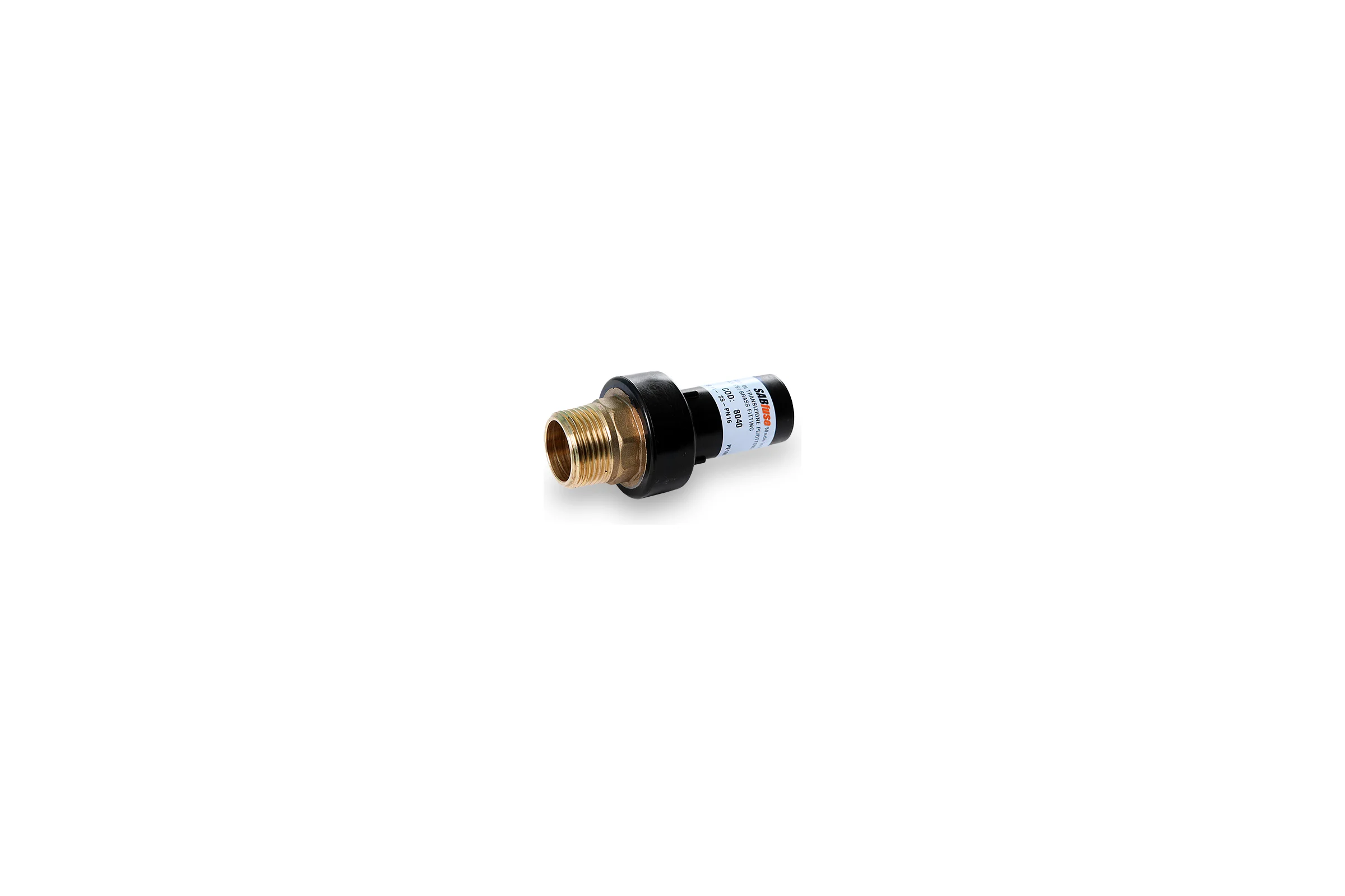 Переход SABfuse латунь SDR11 PE PN16 D110X4" наруж. 80401611000M