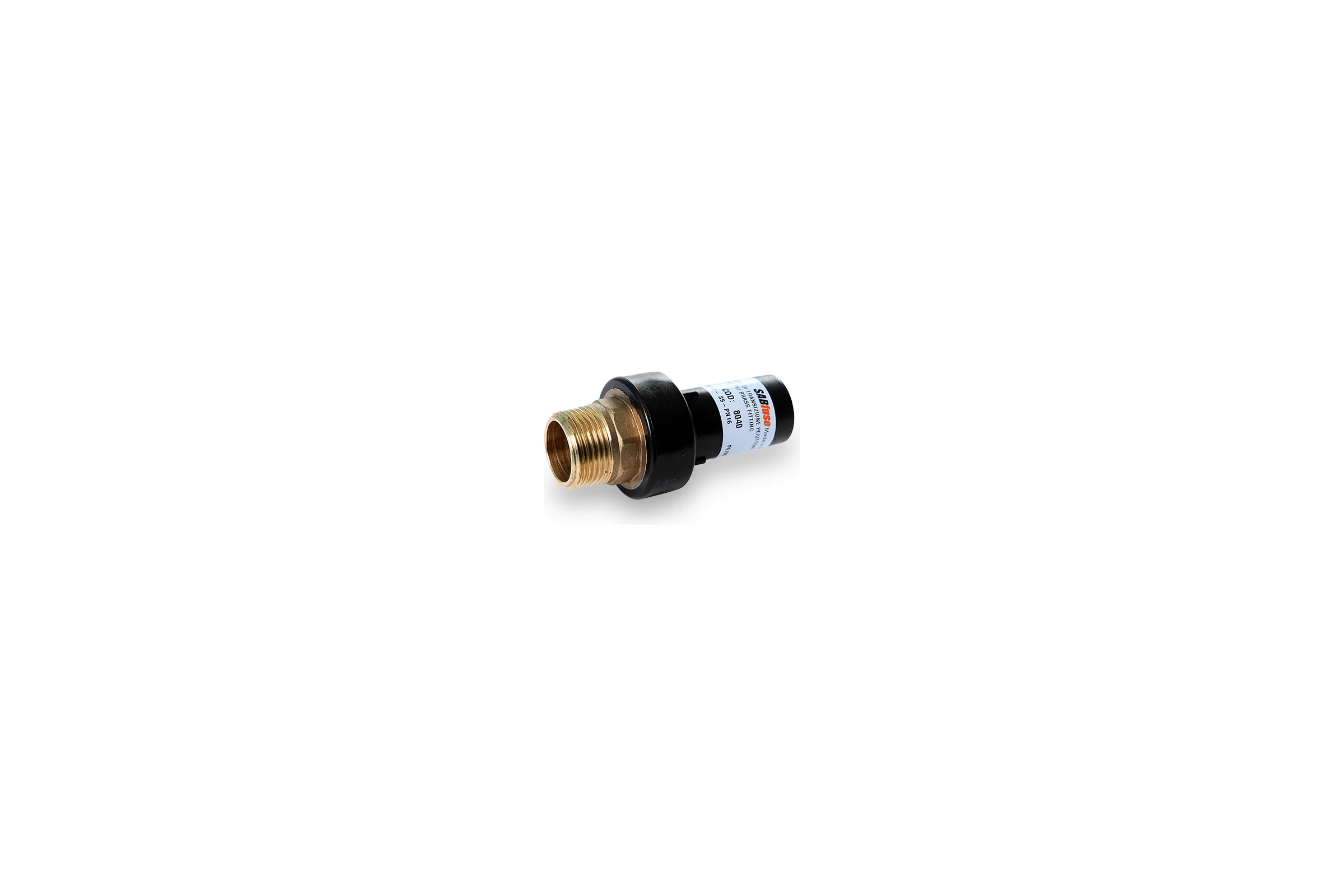 Переход SABfuse латунь SDR11 PE PN16 D25X3/4" наруж. 80401602500C