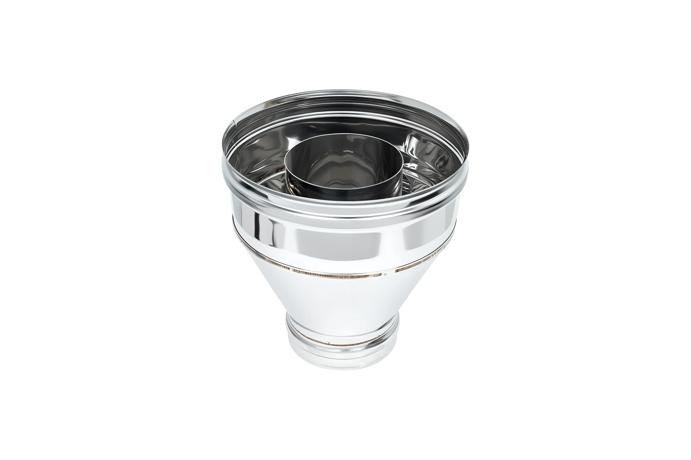 Конус FERRUM сталь 430, 0.5 мм ф100x200 f2601