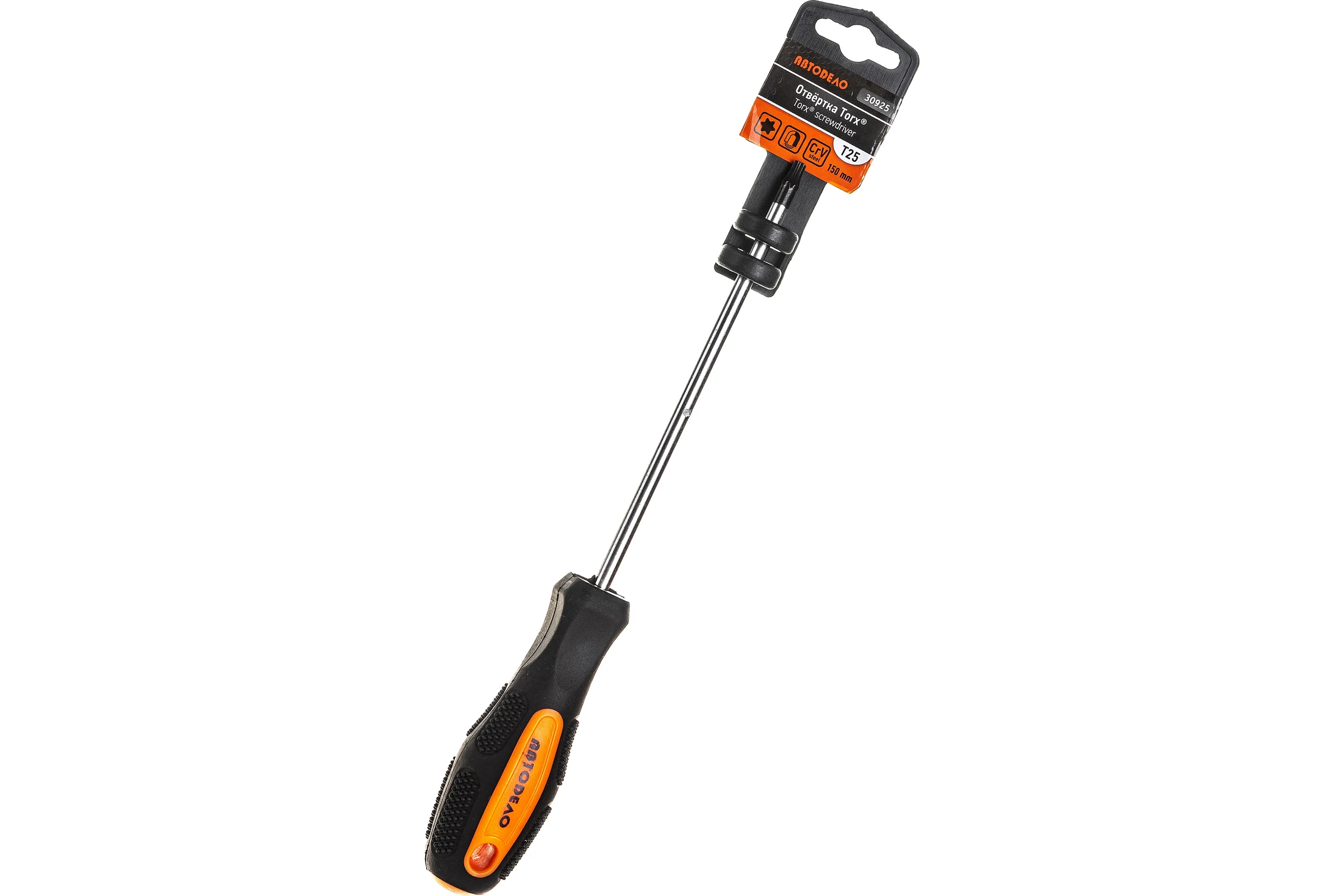 Отвертка TORX T25x150мм на держателе АвтоDело 30925 13397