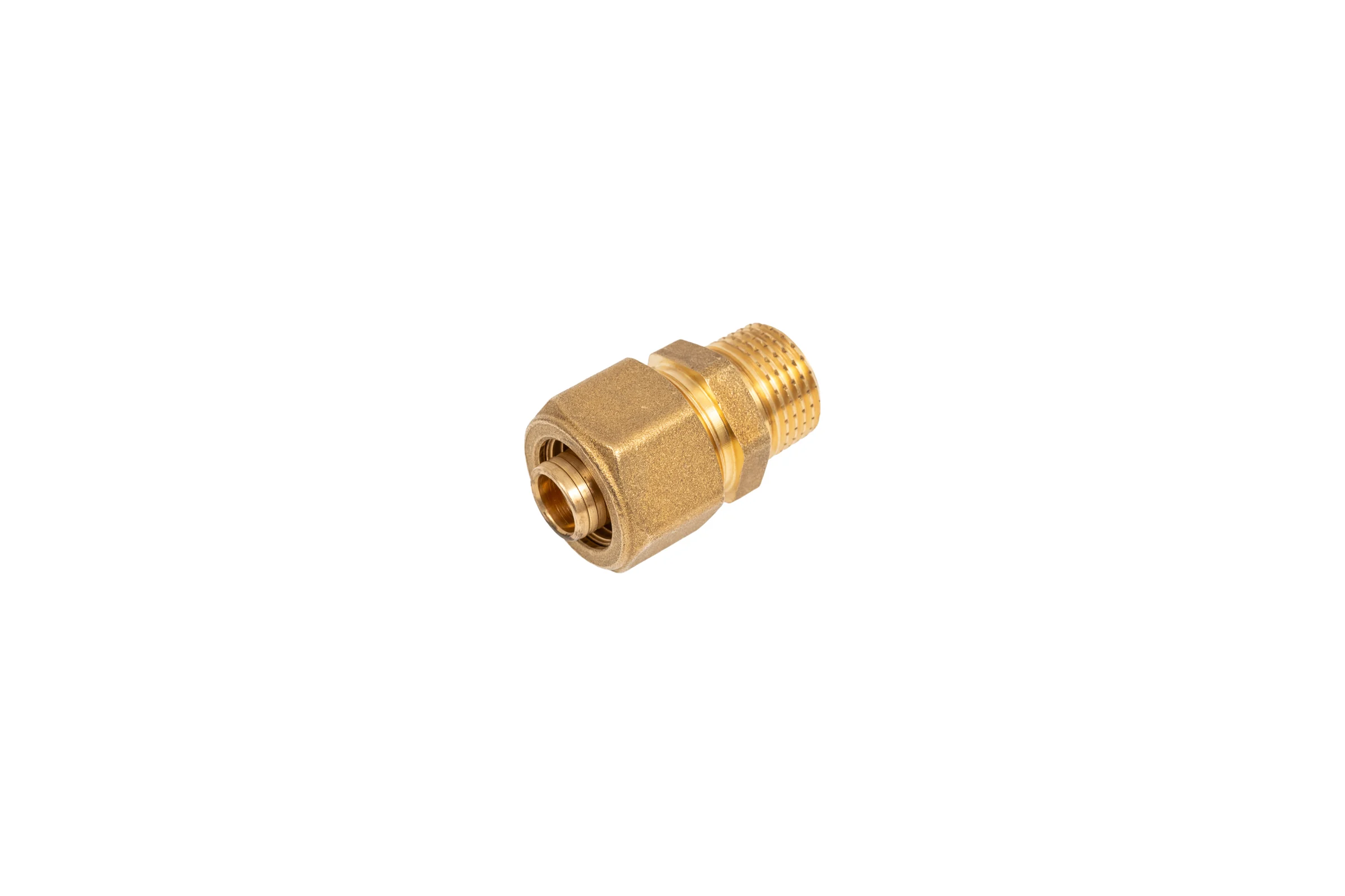 Фитинг для пластиковых труб с наружной резьбой Giacomini 1/2x18x2.5 R186MY055