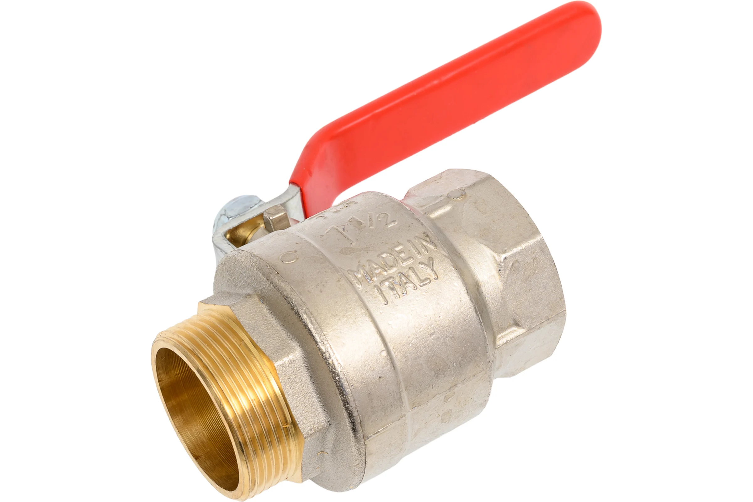 Кран Tiemme 1 1/2" ВН шаровой Scirocco (плоская ручка) 2310043/2331