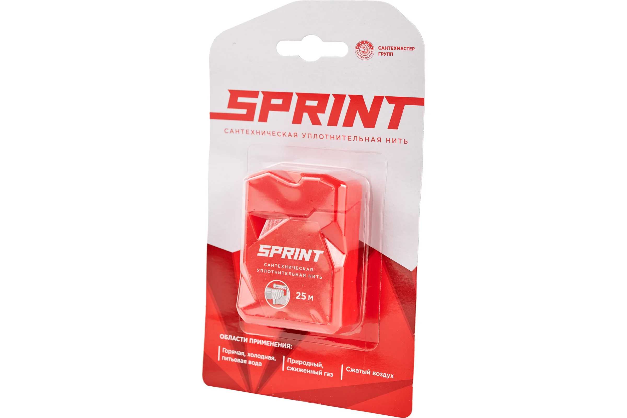 Уплотнительная нить Sprint бокс, м-25, блистер 04065 4630009040651