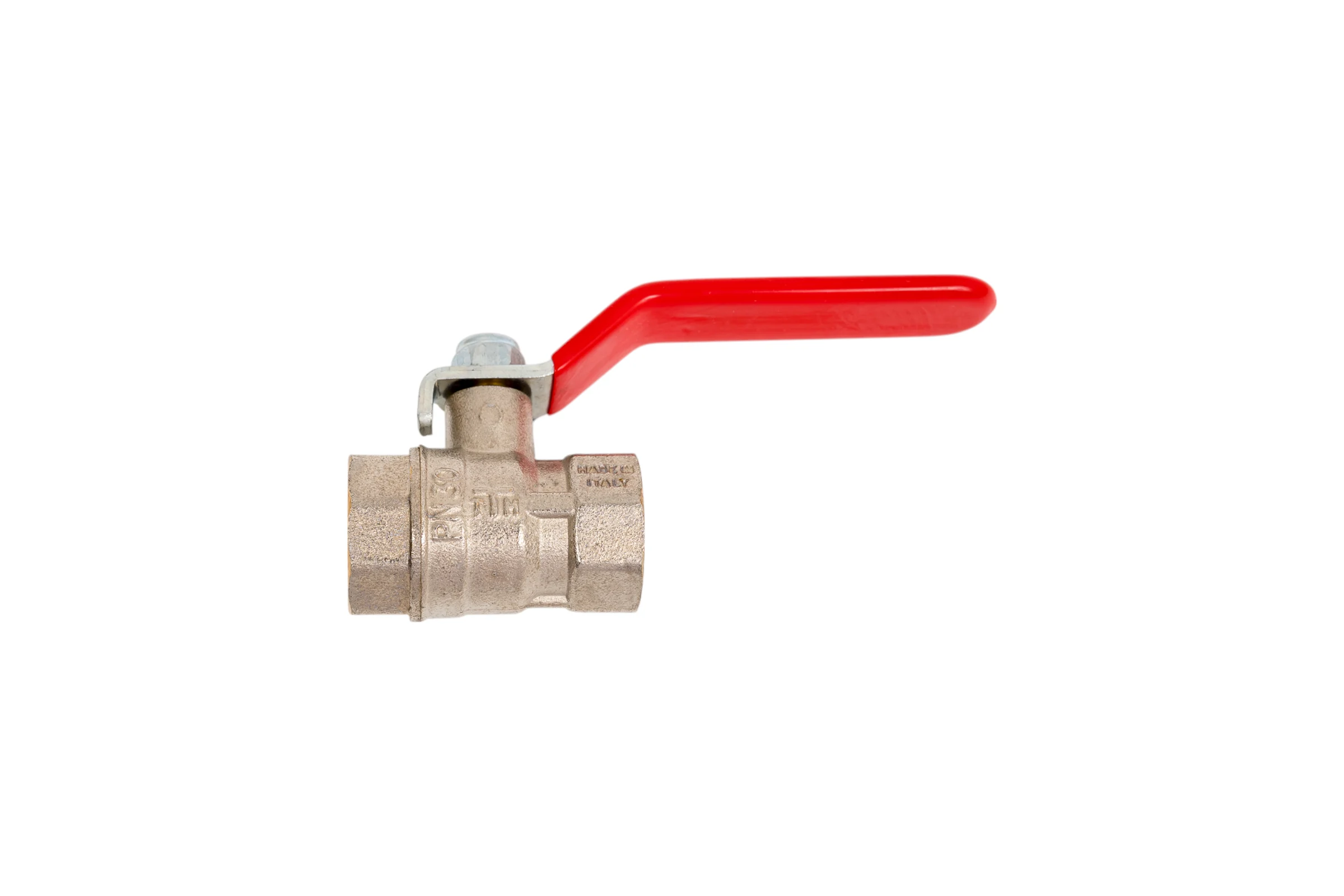 Кран Tiemme 1/2" ВВ шаровой (плоская ручка) 2360017/2380