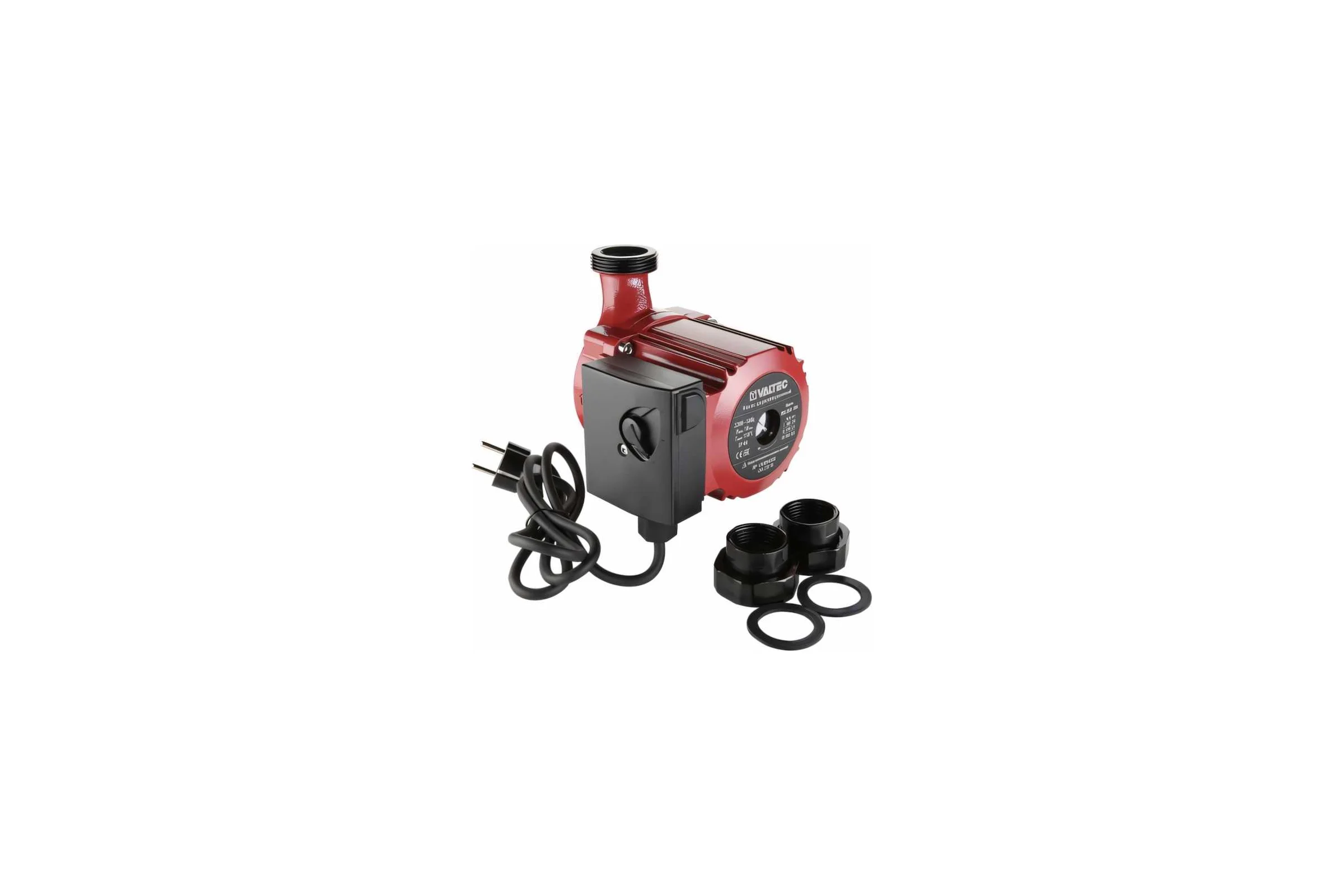 Циркуляционный насос Valtec VRS 25/8-180 с гайками VRS.258.18.0
