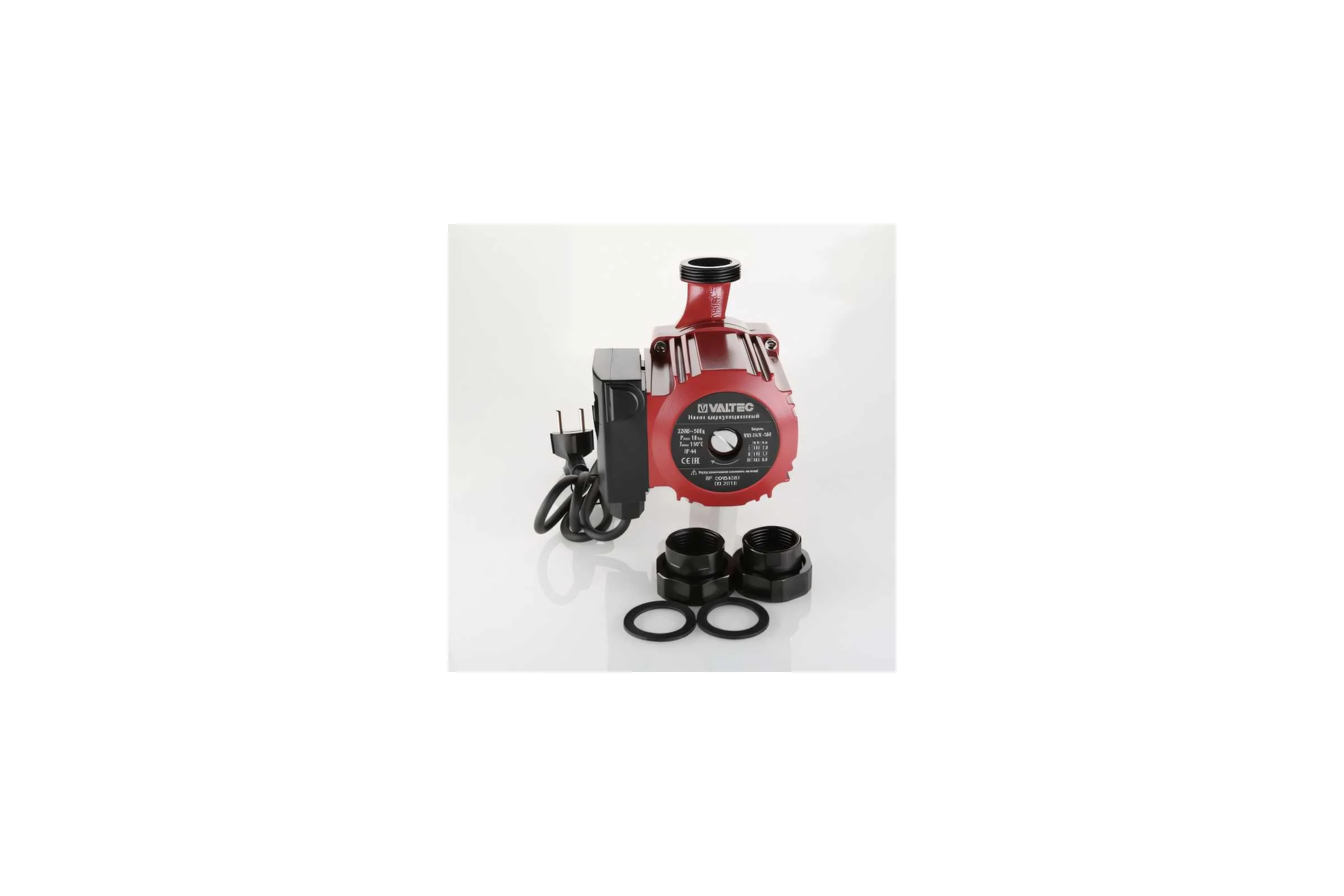 Циркуляционный насос Valtec VRS 25/8-180 с гайками VRS.258.18.0