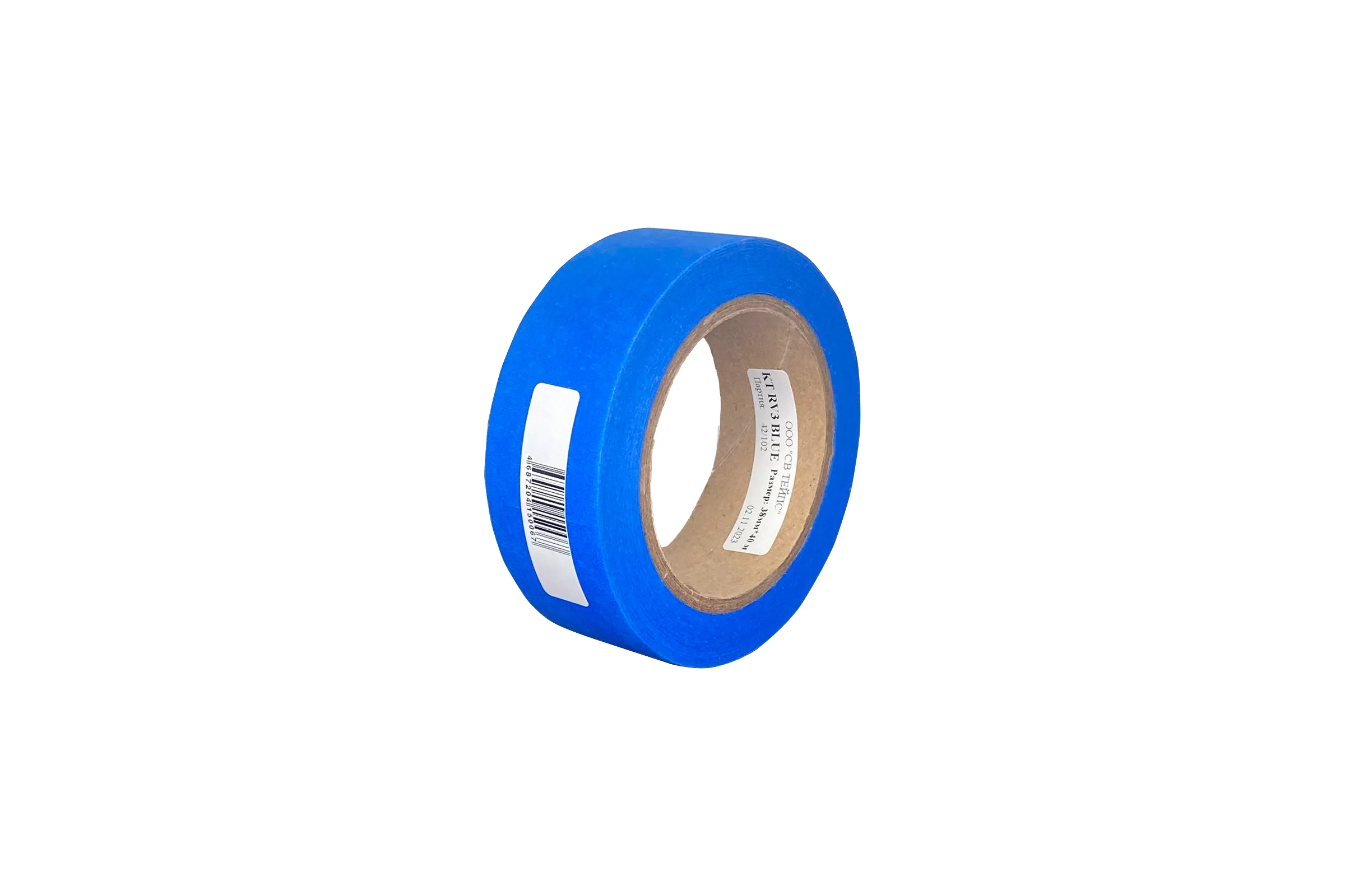 Малярная лента SV Tapes KTRV3001 KT RV3, blue 38 мм, 40 м, цвет синий, акрил KTRV300138.40
