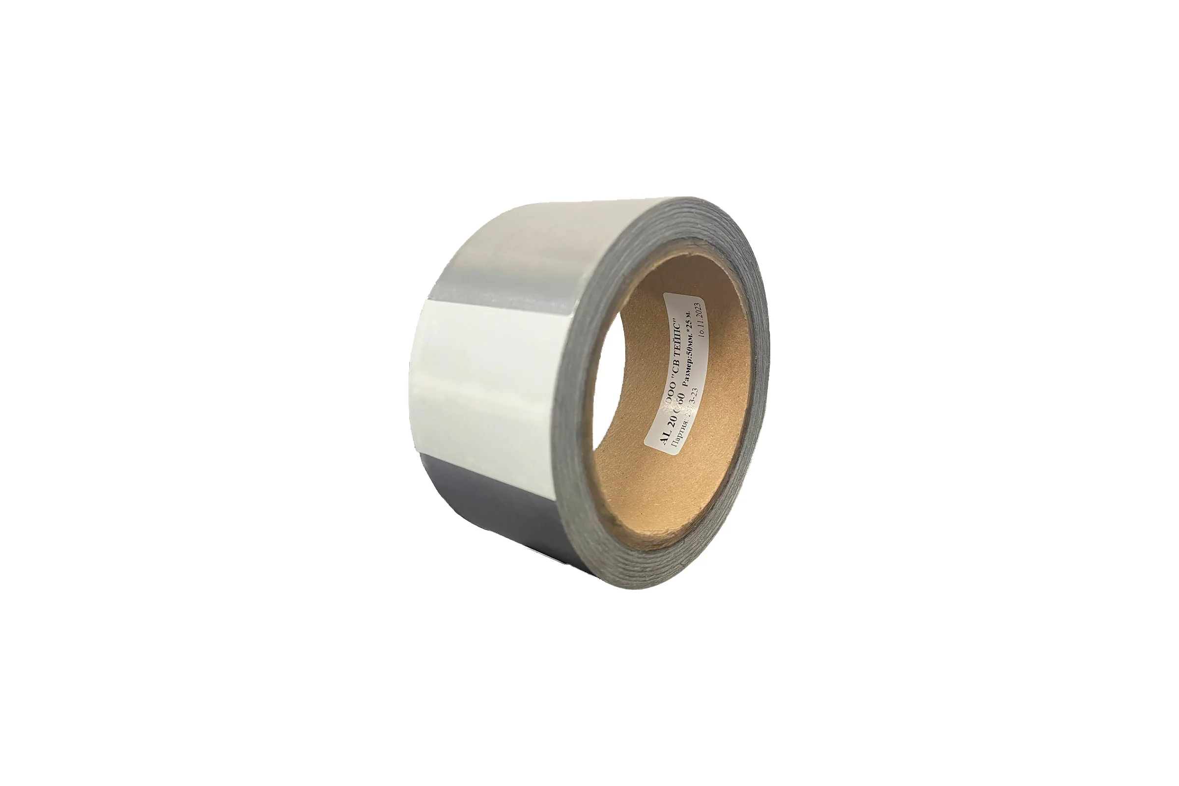 Лента на основе фольги SV Tapes AL2060001 Al 20 G 60, 50 мм, 25 м, c каучуковым клеем высокой первоначальной липкости AL206000150.25